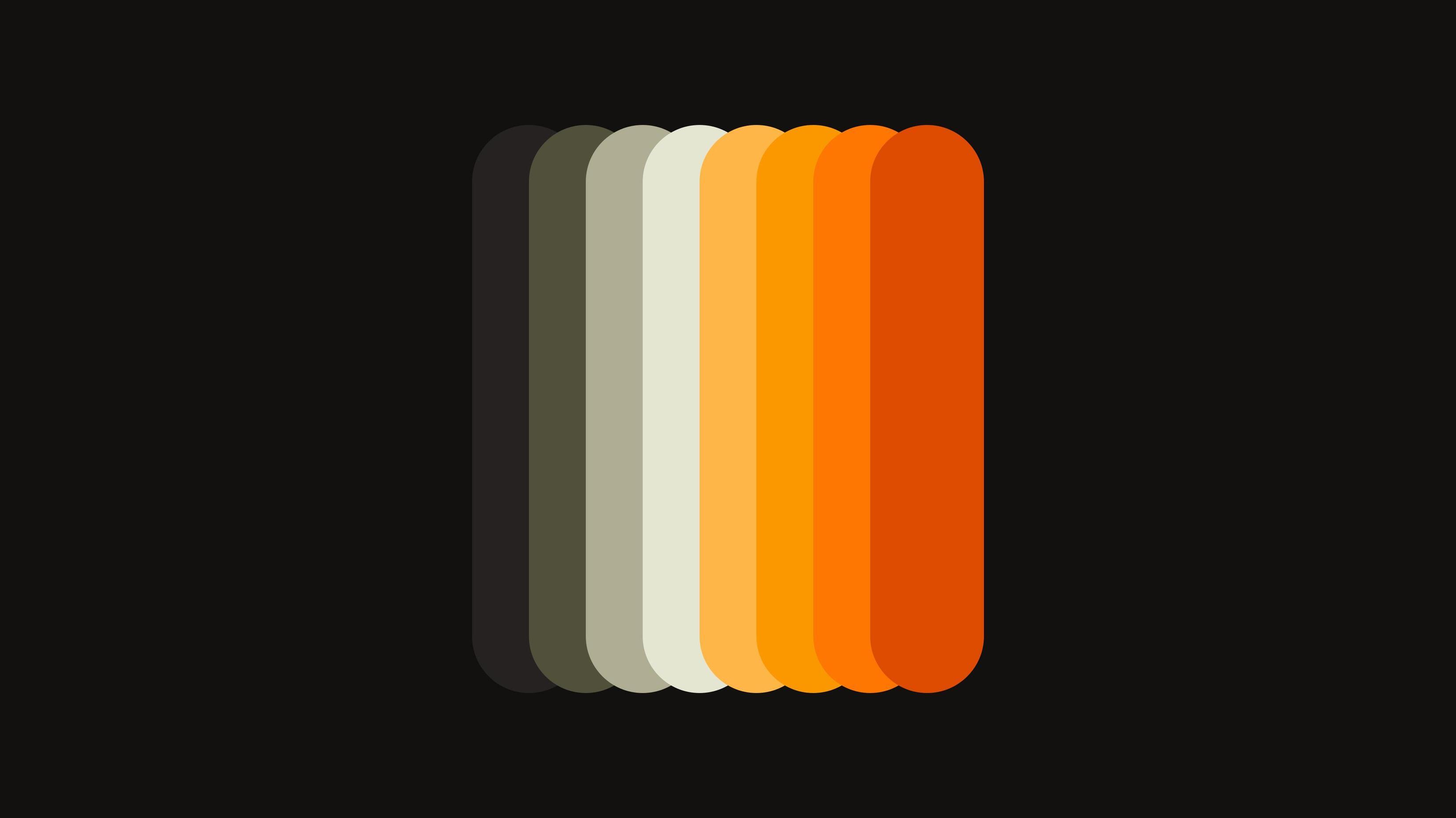 Minimalist macOS Warm Color Palette 2025 Best Ultra HD High Resolution 4K Desktop Background Wallpaper For Mac Linux And Windows PC