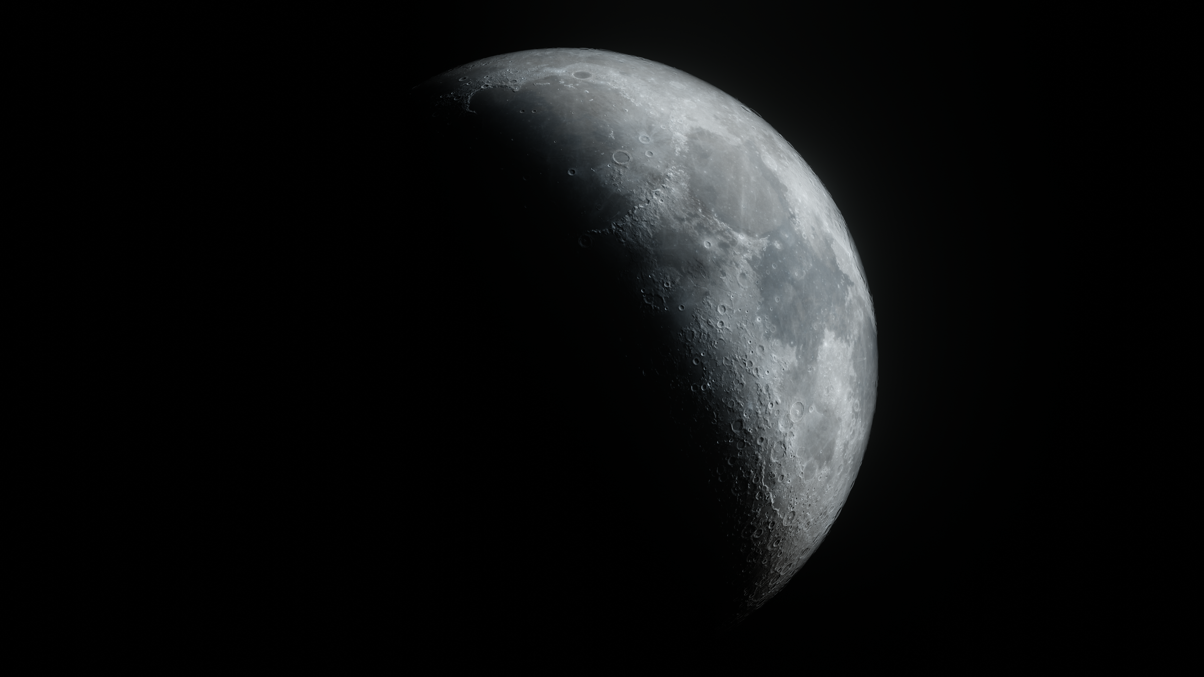 4K Moon Wallpaper I Just Rendered