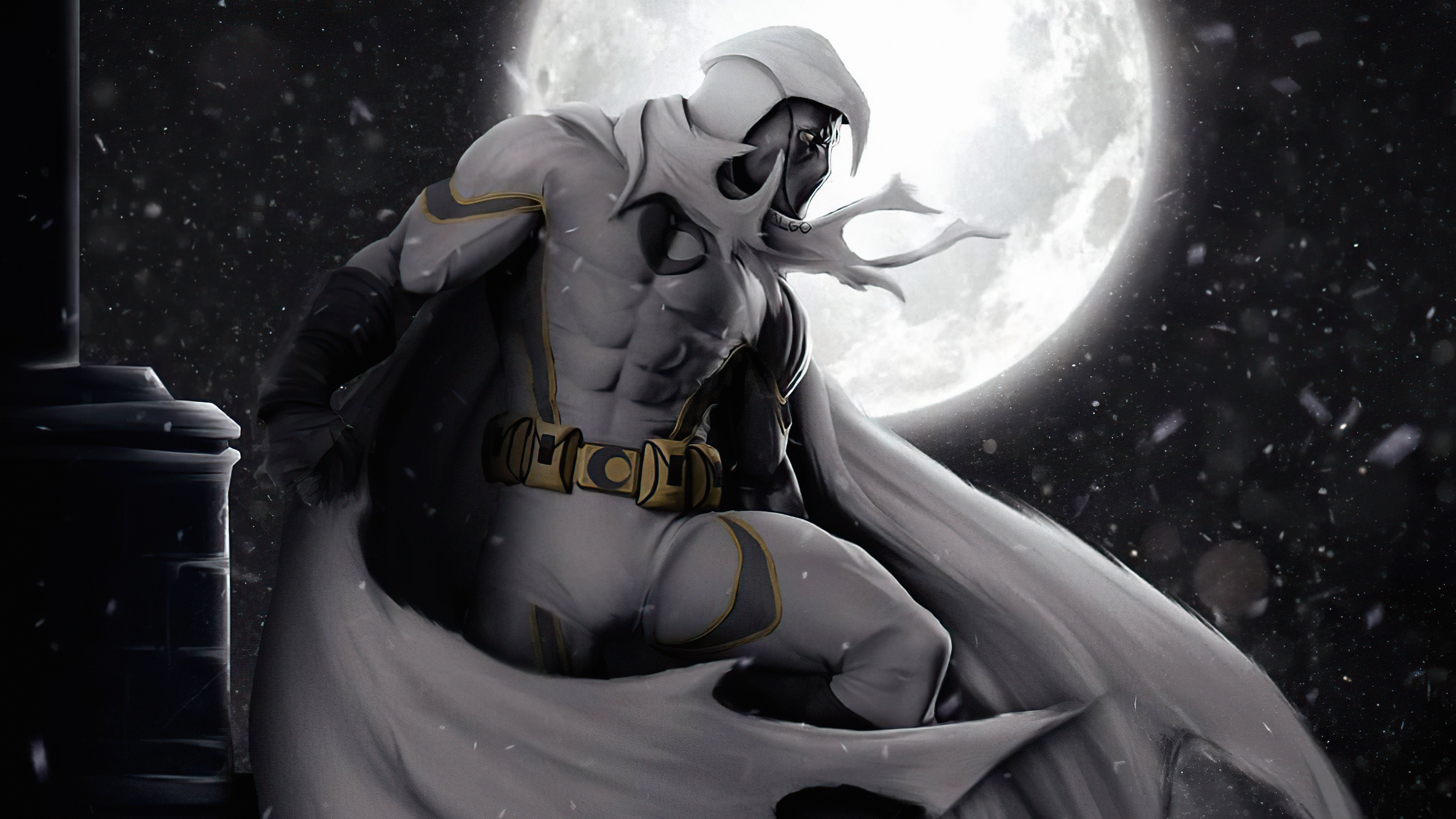 Wallpaper Moon Knight, Background Free Image