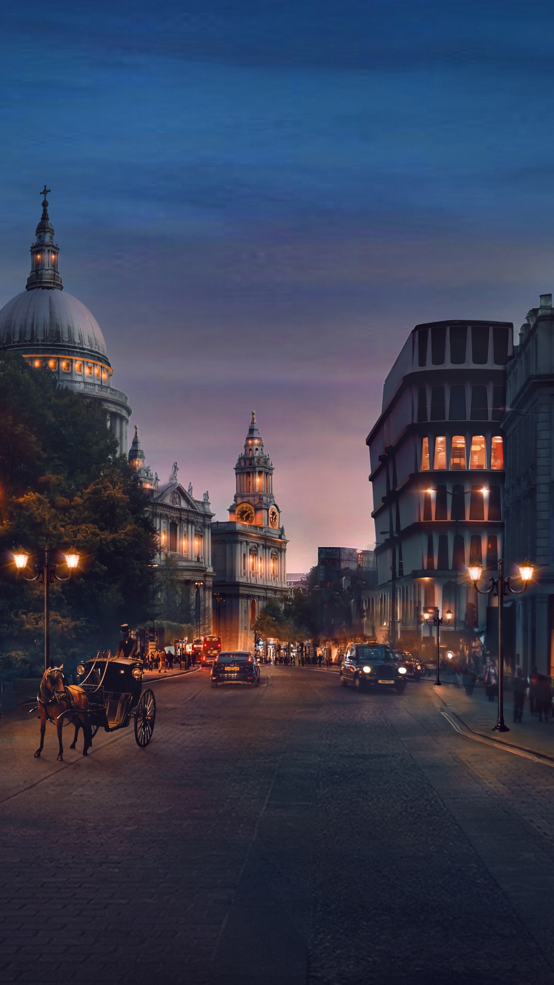 London Wallpaper 4K, Cityscape, Buildings, Street