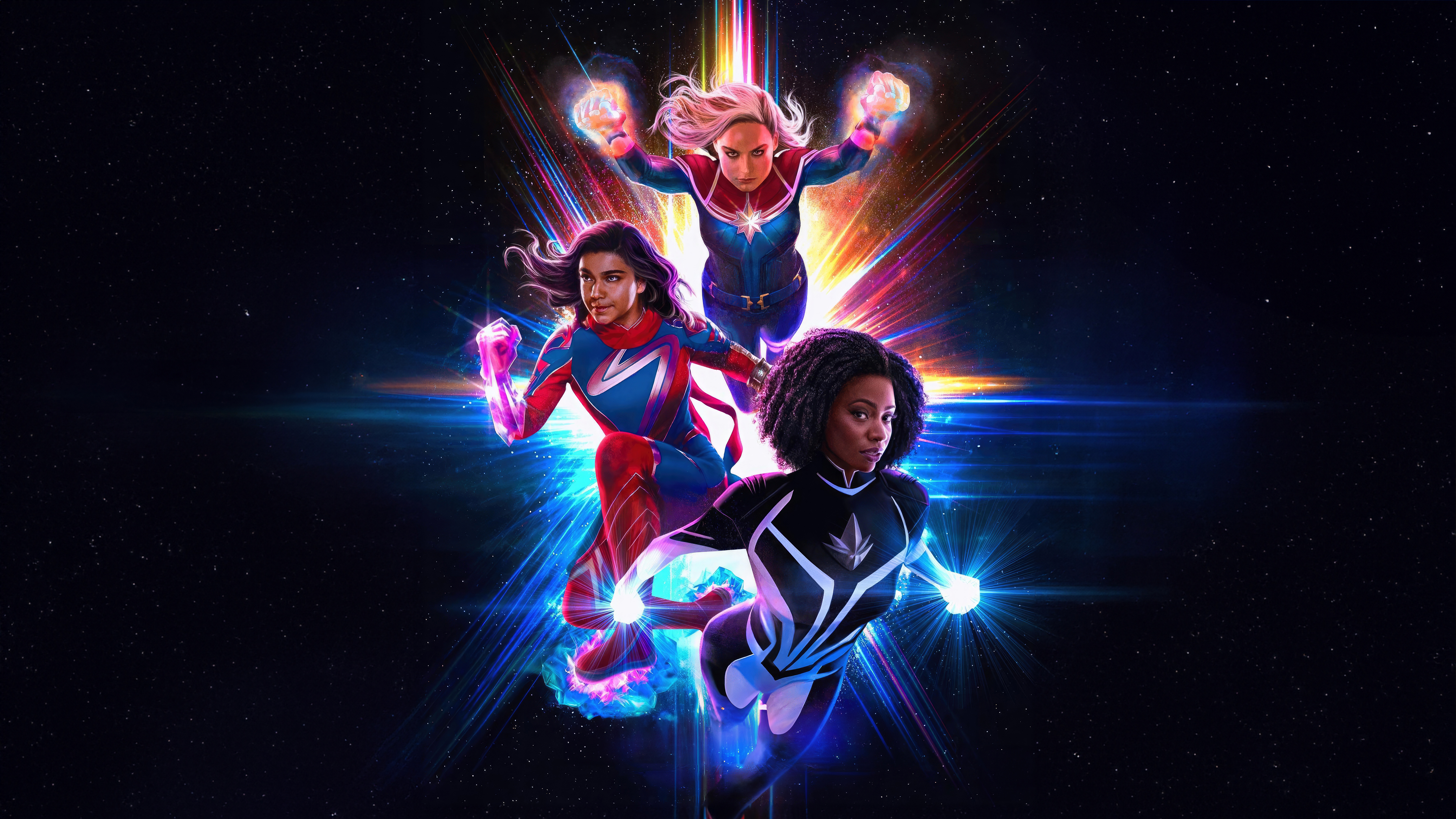 The Marvels Wallpaper 4K, Movie poster, 5K, 2023 Movies