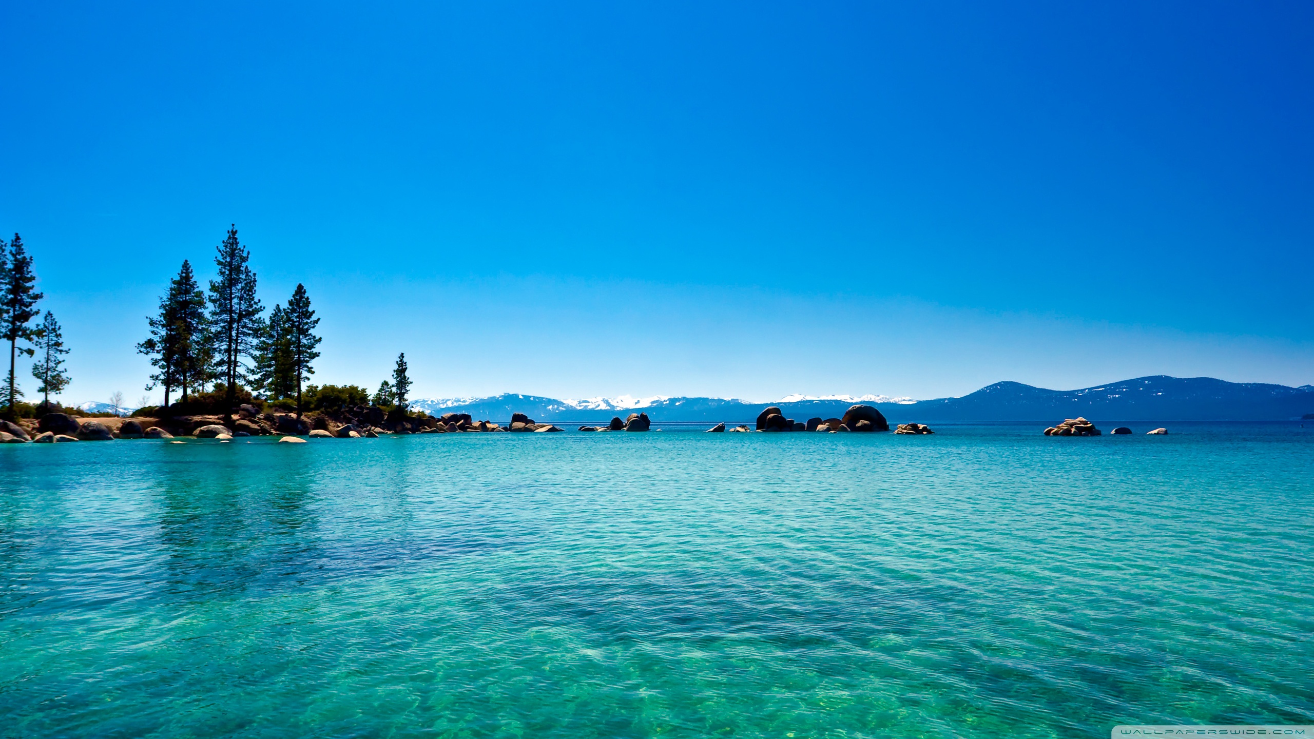 Lake Tahoe, California 4K UHD Wallpaper for UltraHD Desktop and TV, Dual Monitor, Smartphone and Tablet Devices