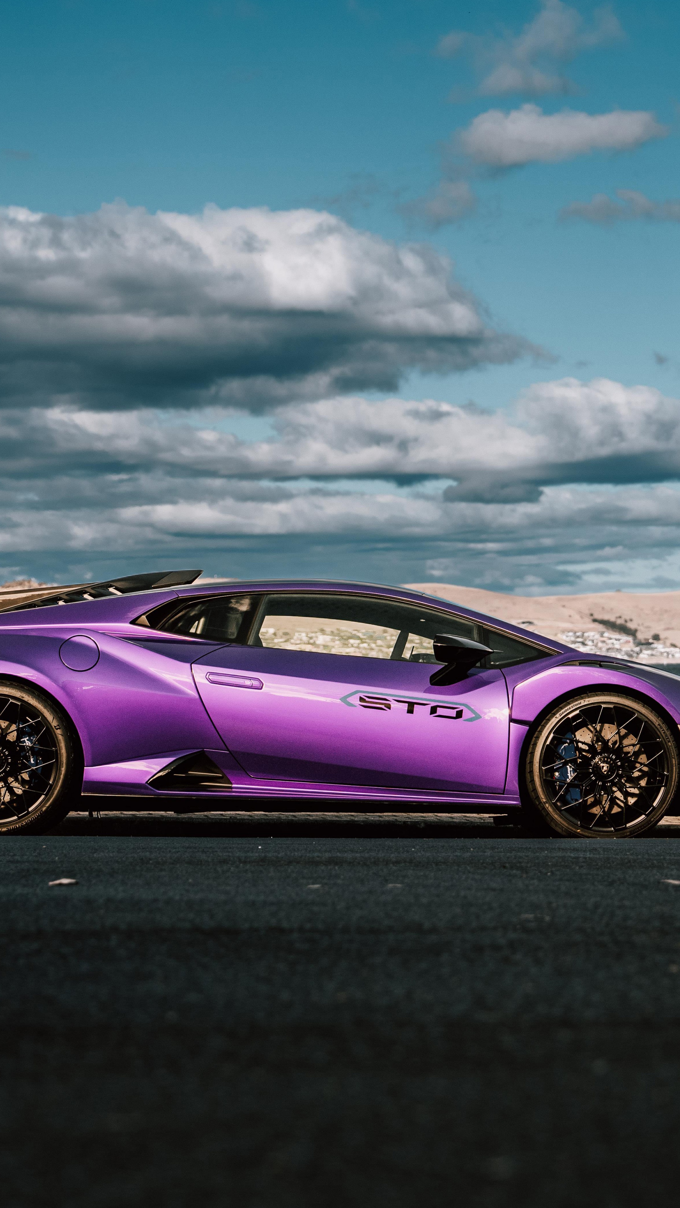 Lamborghini Huracán STO Wallpaper 4K, Purple, 5K, 8K