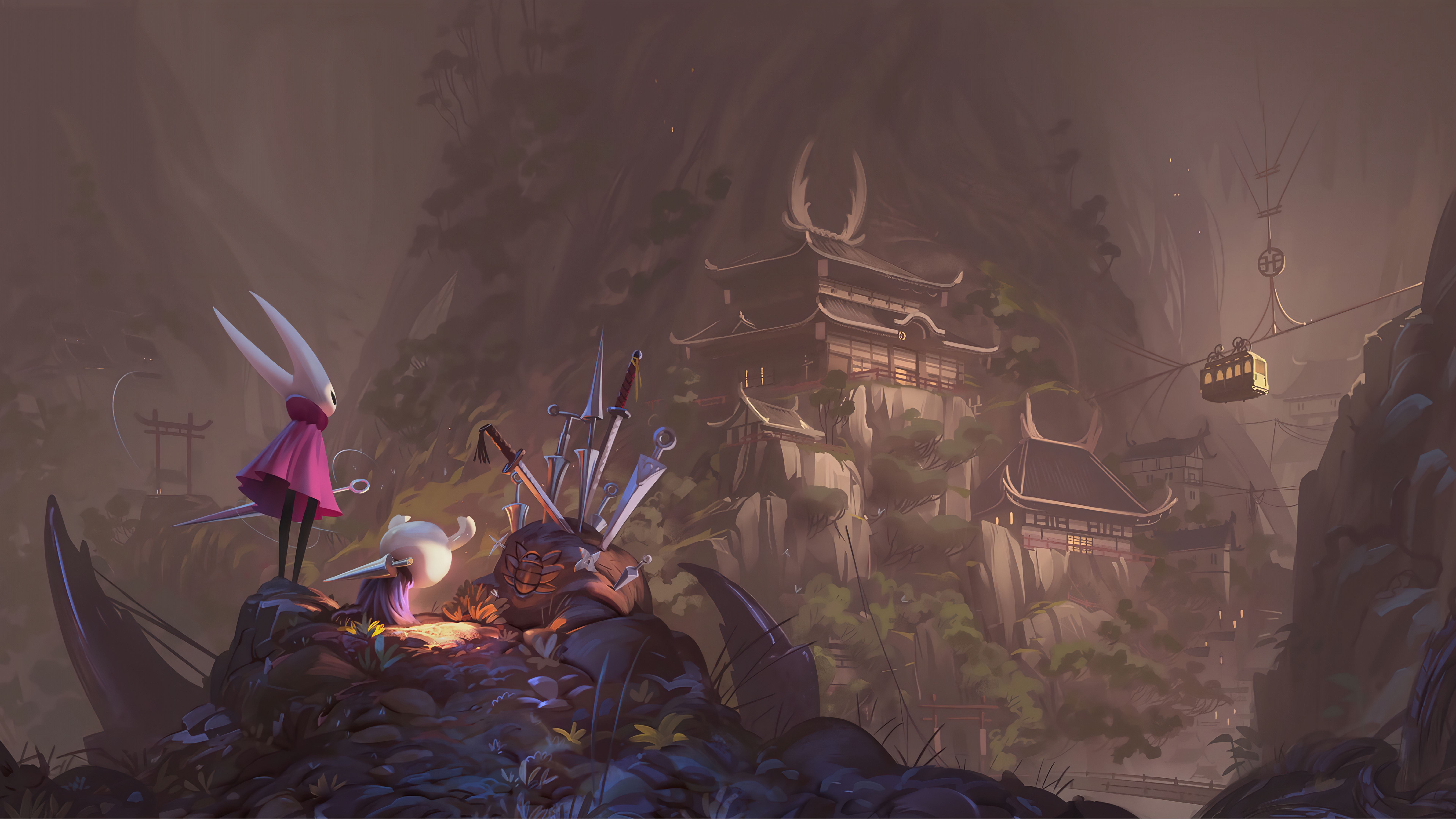 Vincent Bisschop Hollow Knight Fantasy Art 8k 8K , HD 4k Wallpaper Image, Background, Photos and Picture