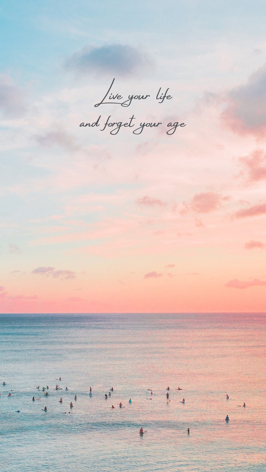 Free editable colorful phone wallpaper