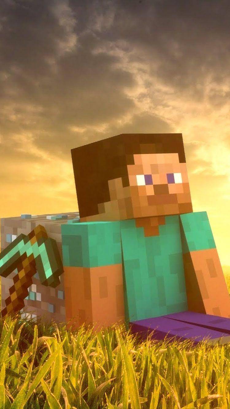 Fondo de pantalla de Steve Minecraft