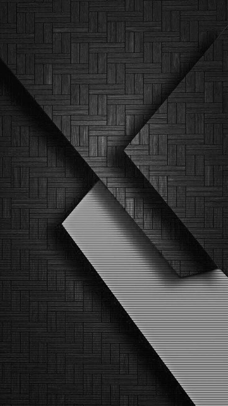 Abstract Black and White Phone Wallpaper