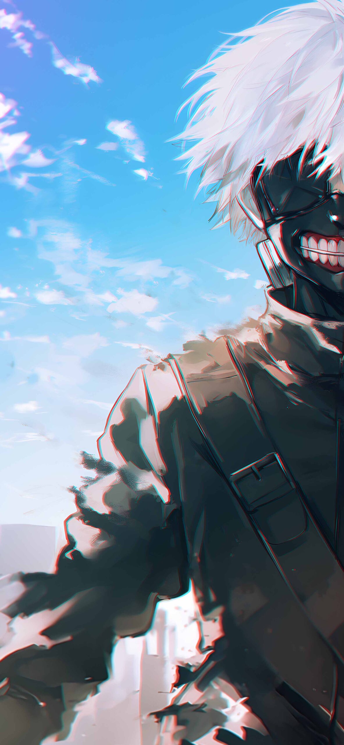 Kaneki Ken Tokyo Ghoul Matching Wallpaper HD Wallpaper