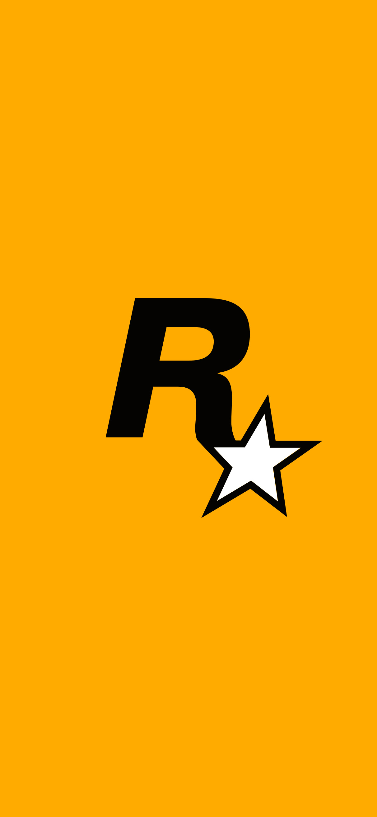 Rockstar Logo Wallpaper Minimalist Wallpaper iPhone