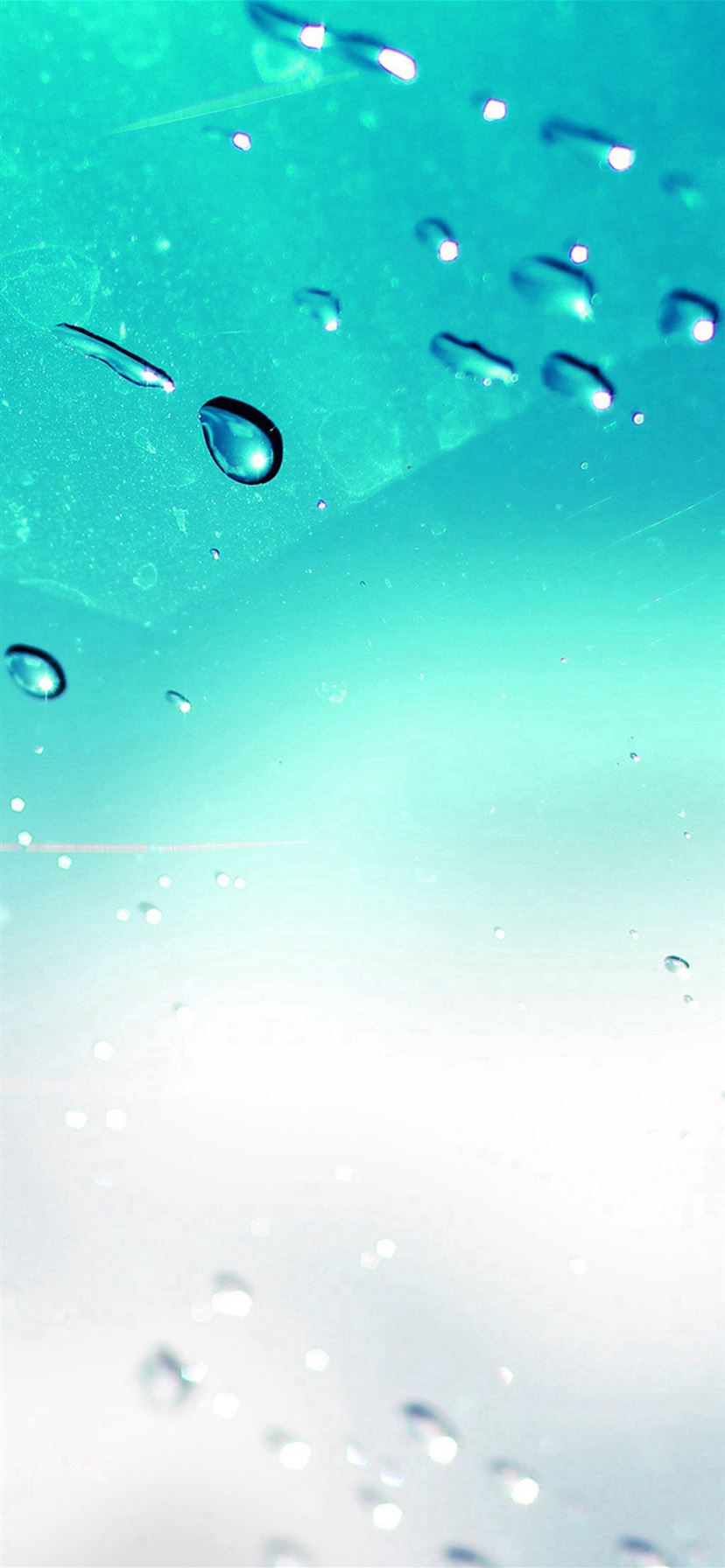 Rain Drop Splash Window Sky Nature Art iPhone 11 Wallpaper Free Download