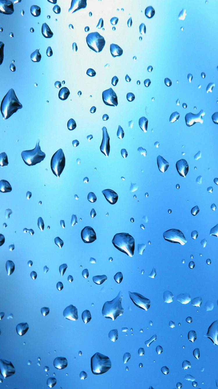 Blue Water Drop 01 iPhone 6 Wallpaper HD iPhone 6 Wallpaper