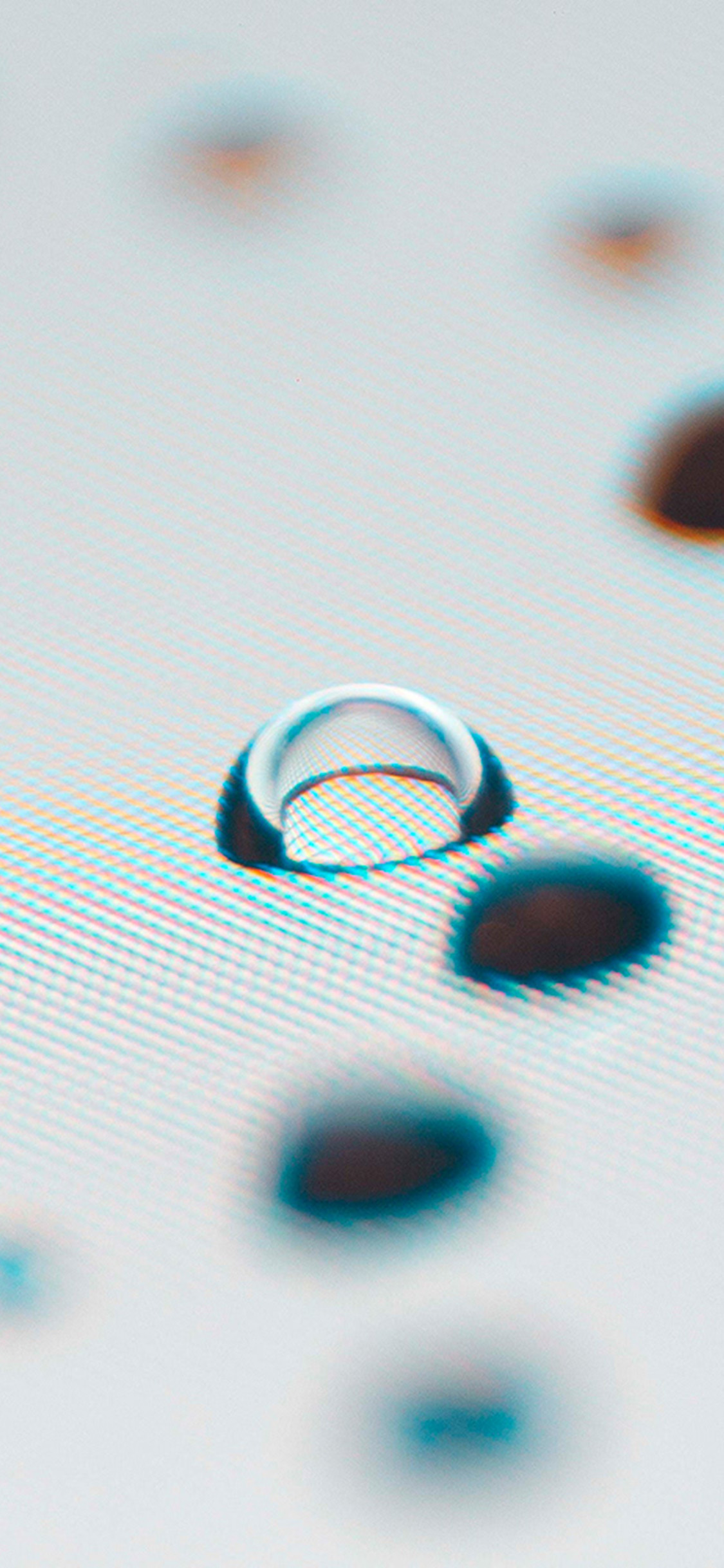 dots drop water zoom bokeh minimal simple pattern background