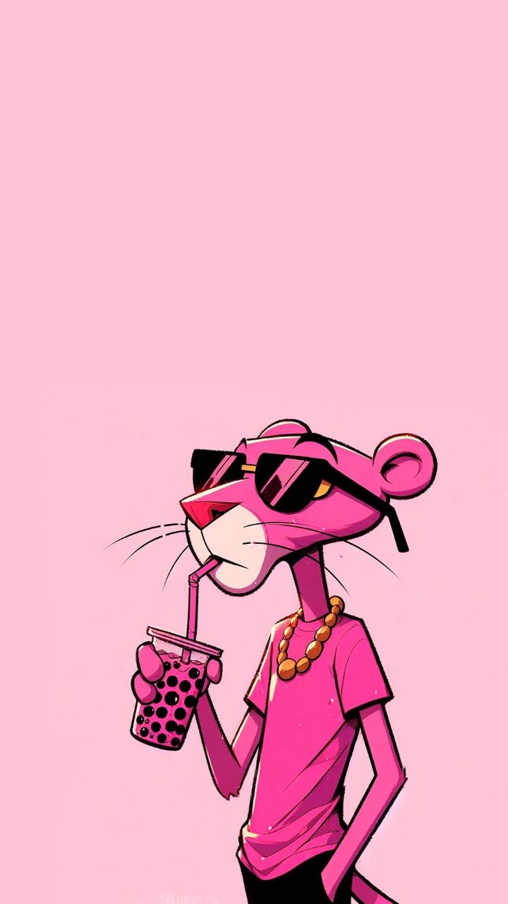 pink panther wallpaper