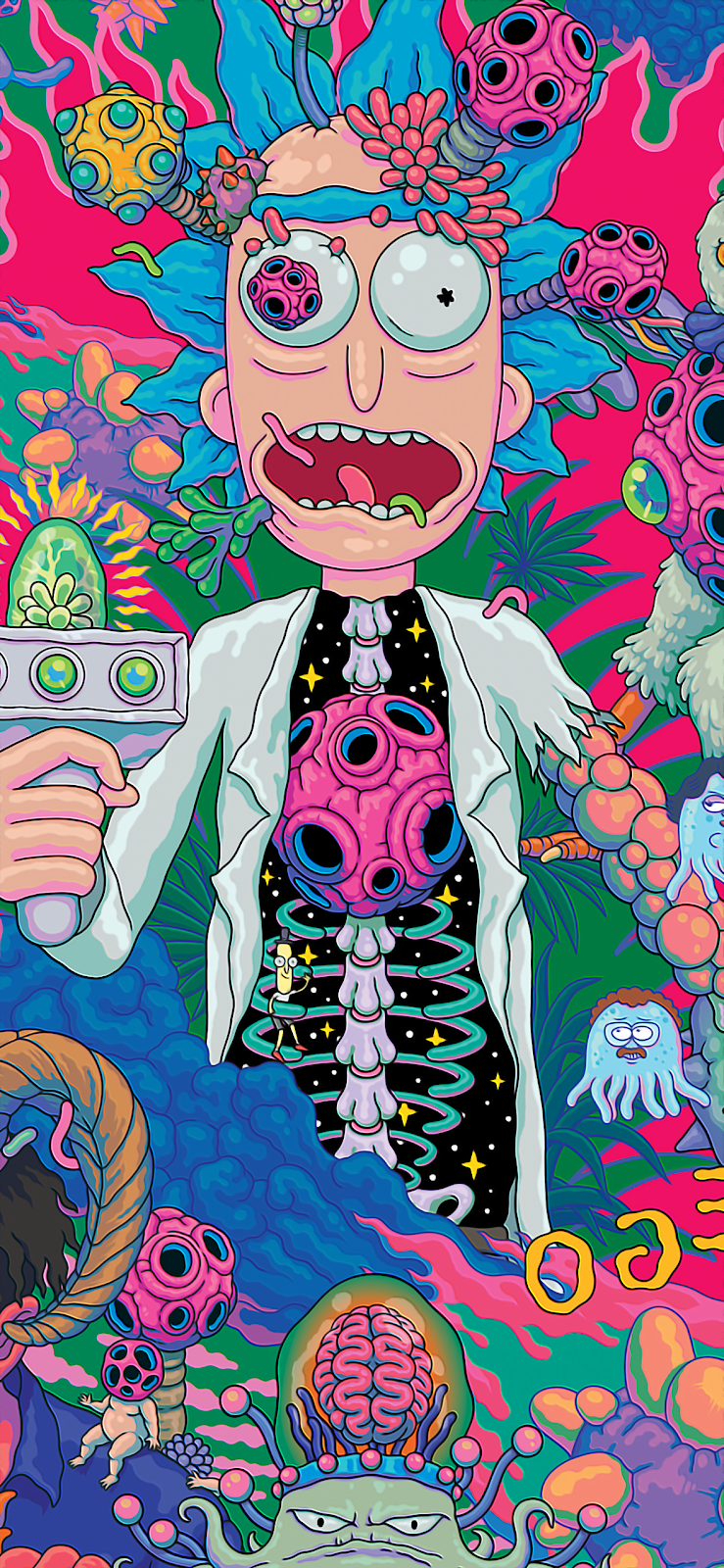 rick sanchez wallpaper iphone