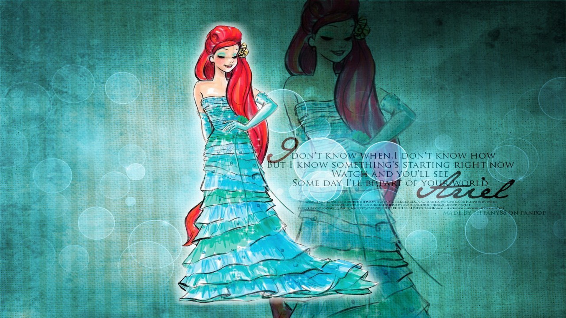 Adult princess quotes wallpaper for desktop Walt Disney Princess Ariel HD Wallpaper Walt Disney Princess