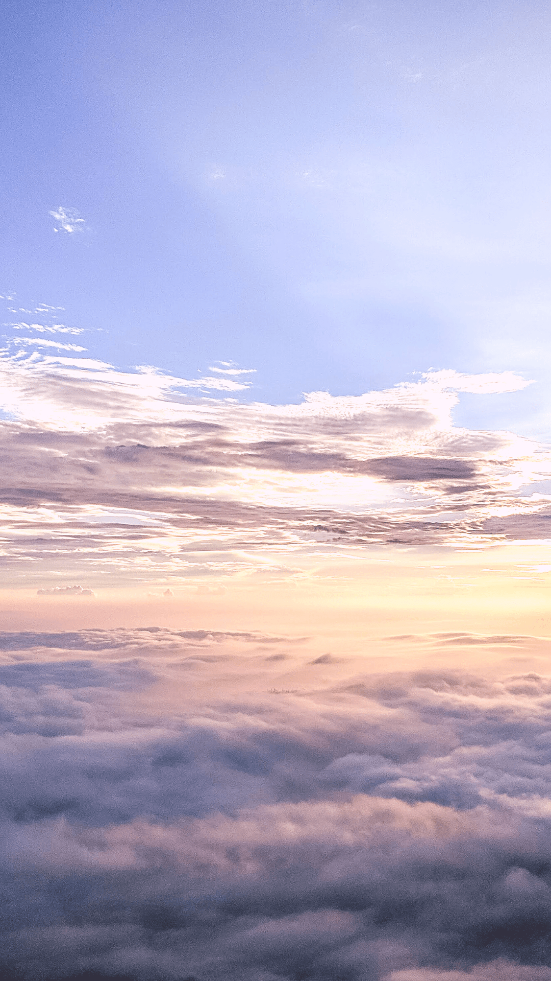 Beautiful Cloud and sunset wallpaper Blessed Shy