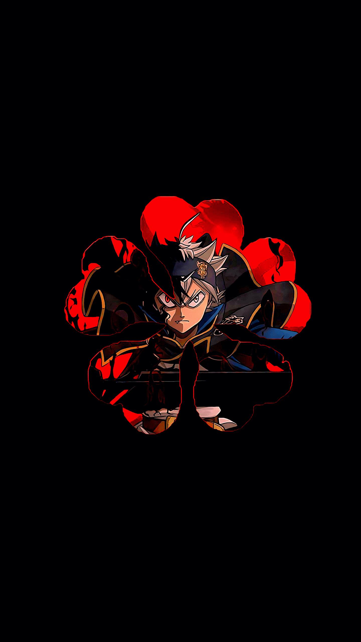 Black clover wallpaper/ profile picture 9:16 (edit)