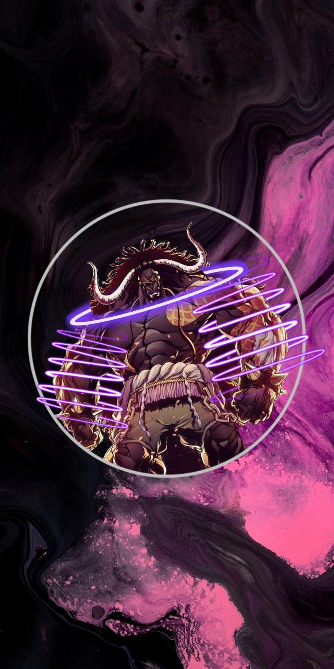 Kaido wallpaper i made, the kaido in the middle is made by: luis figueirado art