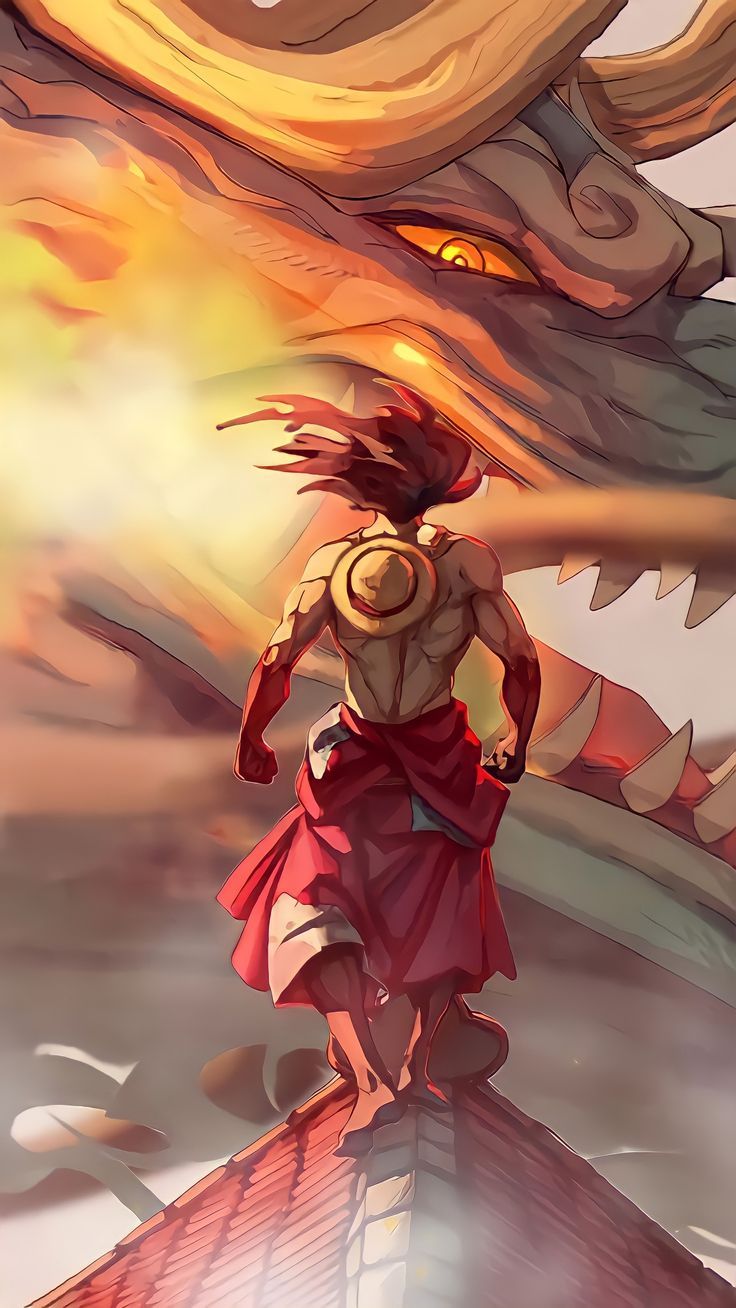 Luffy vs Kaido. One piece photo, One piece wallpaper iphone, Anime one
