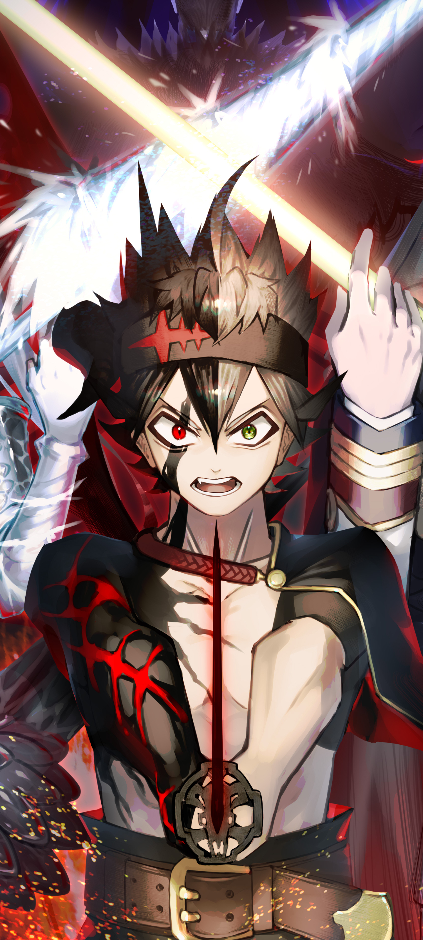 Download Asta (Black Clover) Anime Black Clover Phone Wallpaper