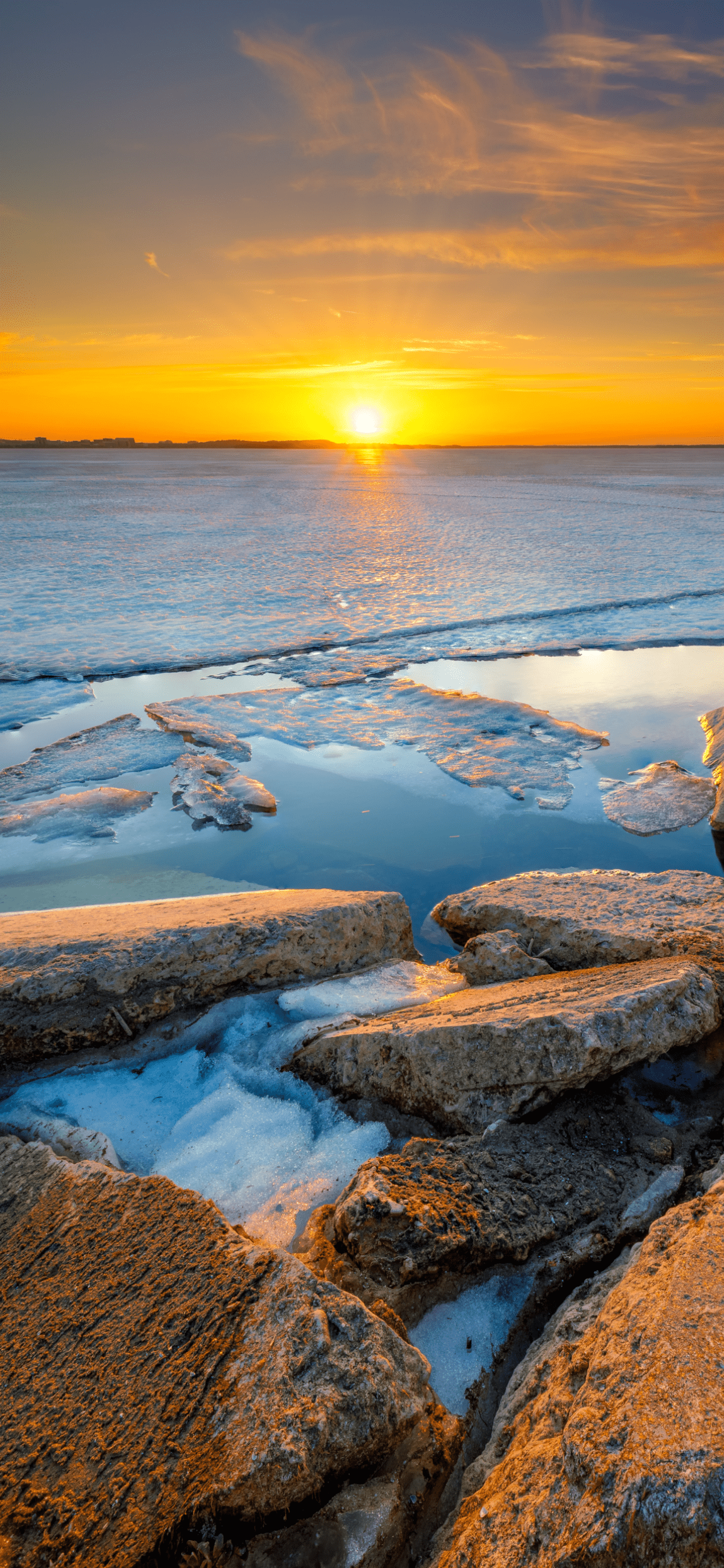 Sunset Wallpaper for iPhone 11, Pro Max, X, 8, 7, 6