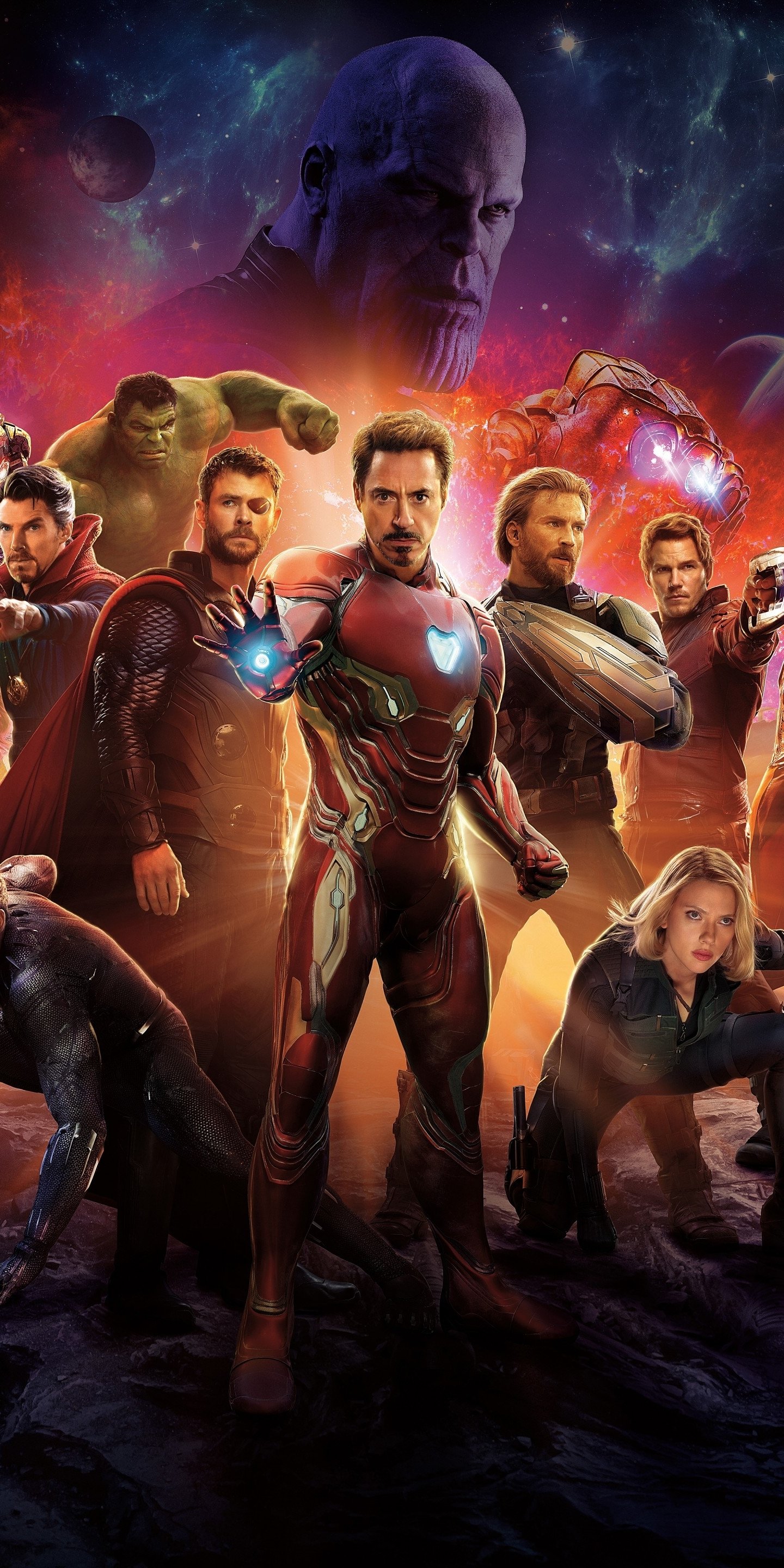 Download Thanos Movie Avengers: Infinity War Phone Wallpaper