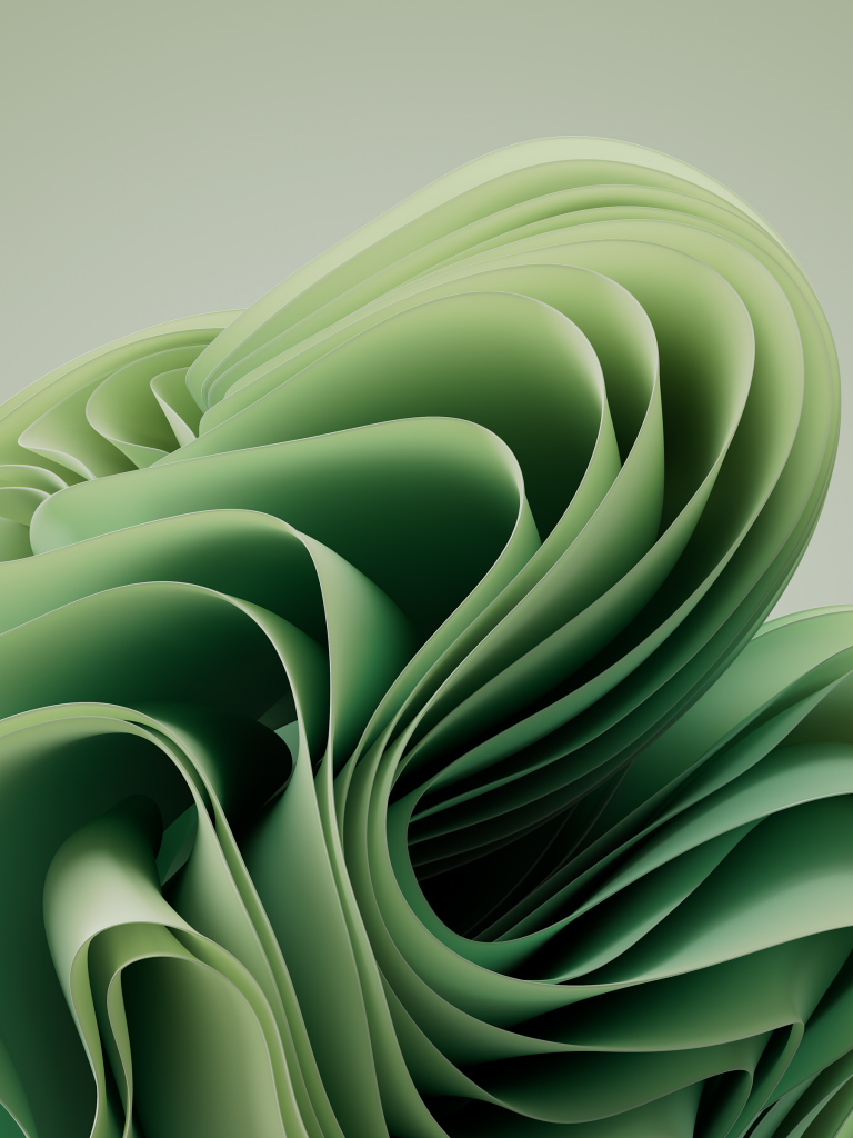 Surface Pro 9 Wallpaper 4K, Pastel green, Stock