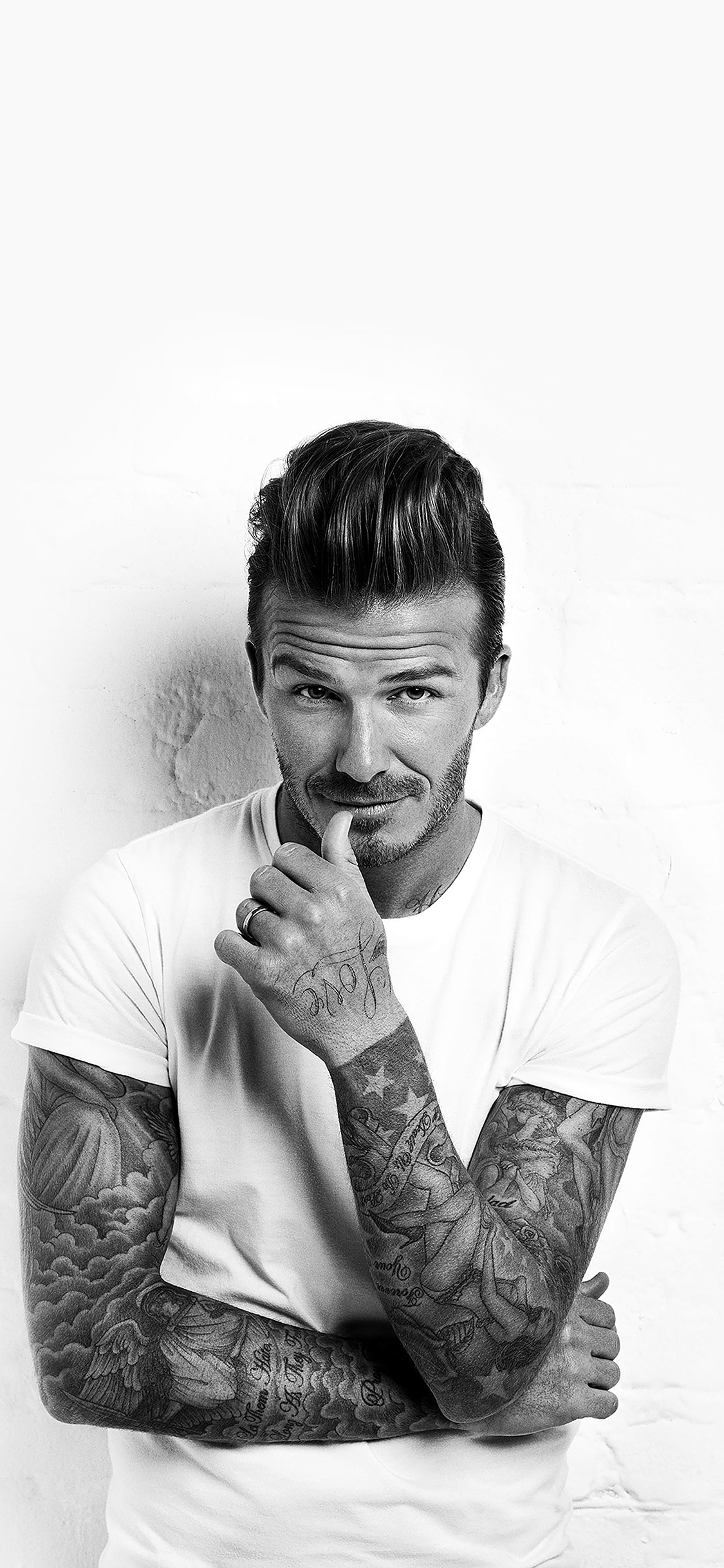 iPhoneXpapers david beckham sports face