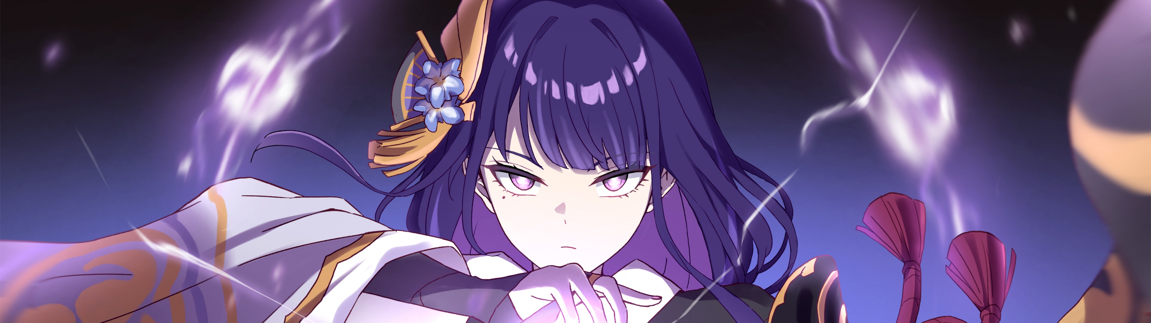 Raiden Shogun Wallpaper 4K, Genshin Impact, 5K