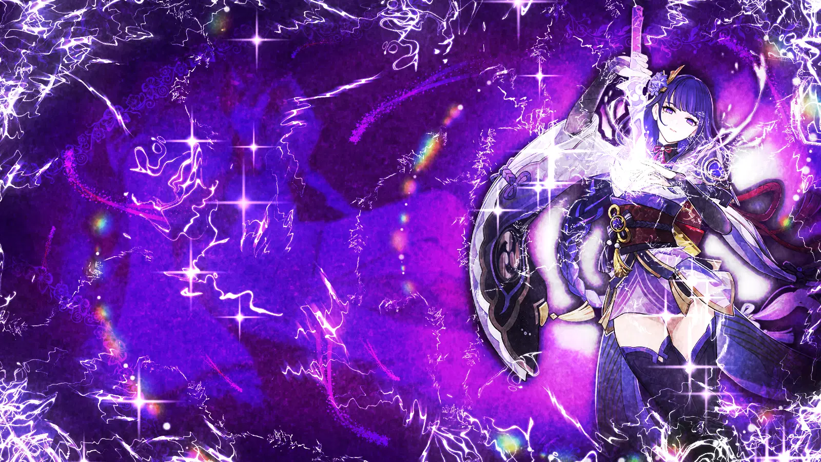 Raiden Shogun wallpaper *PC EDITION* Genshin Impact