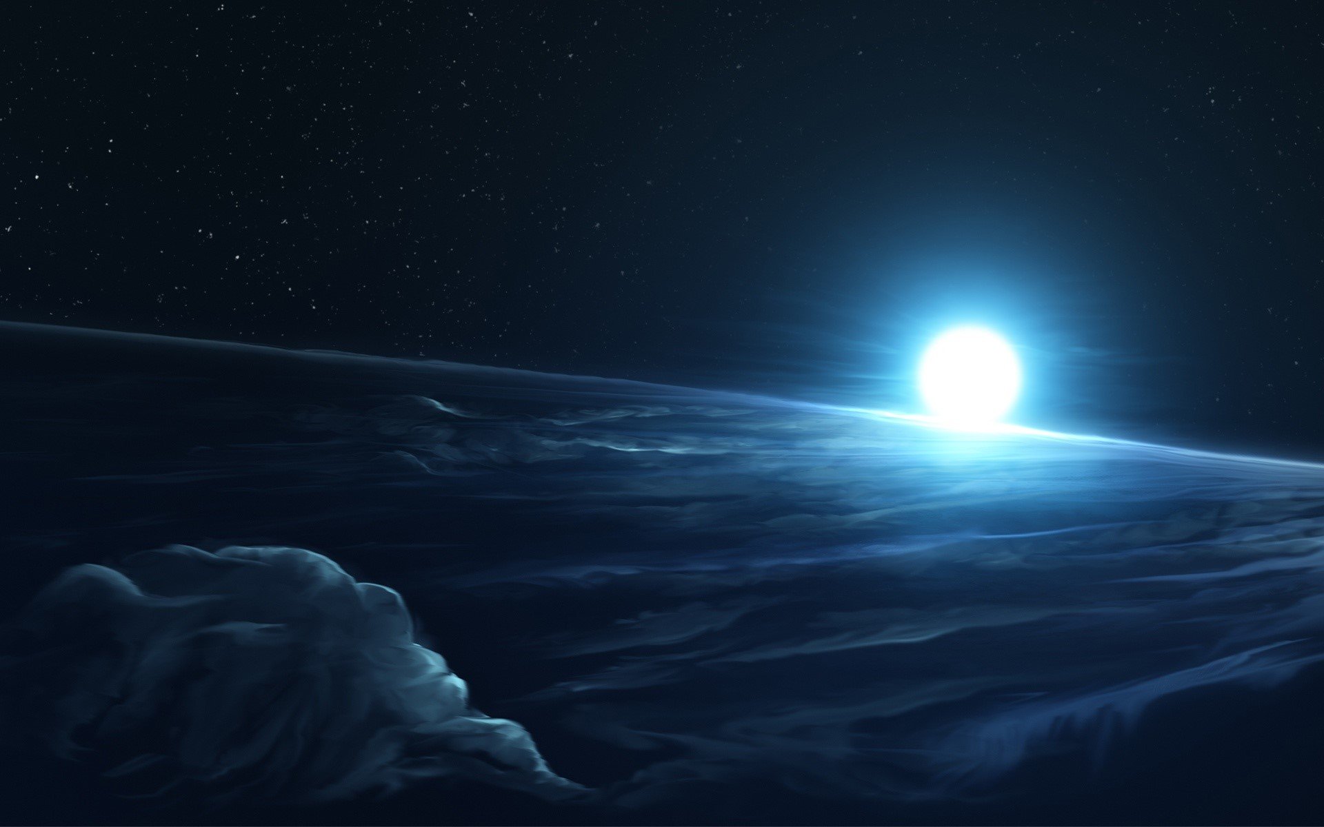 Cold space Wallpaper Full HD for Desktop