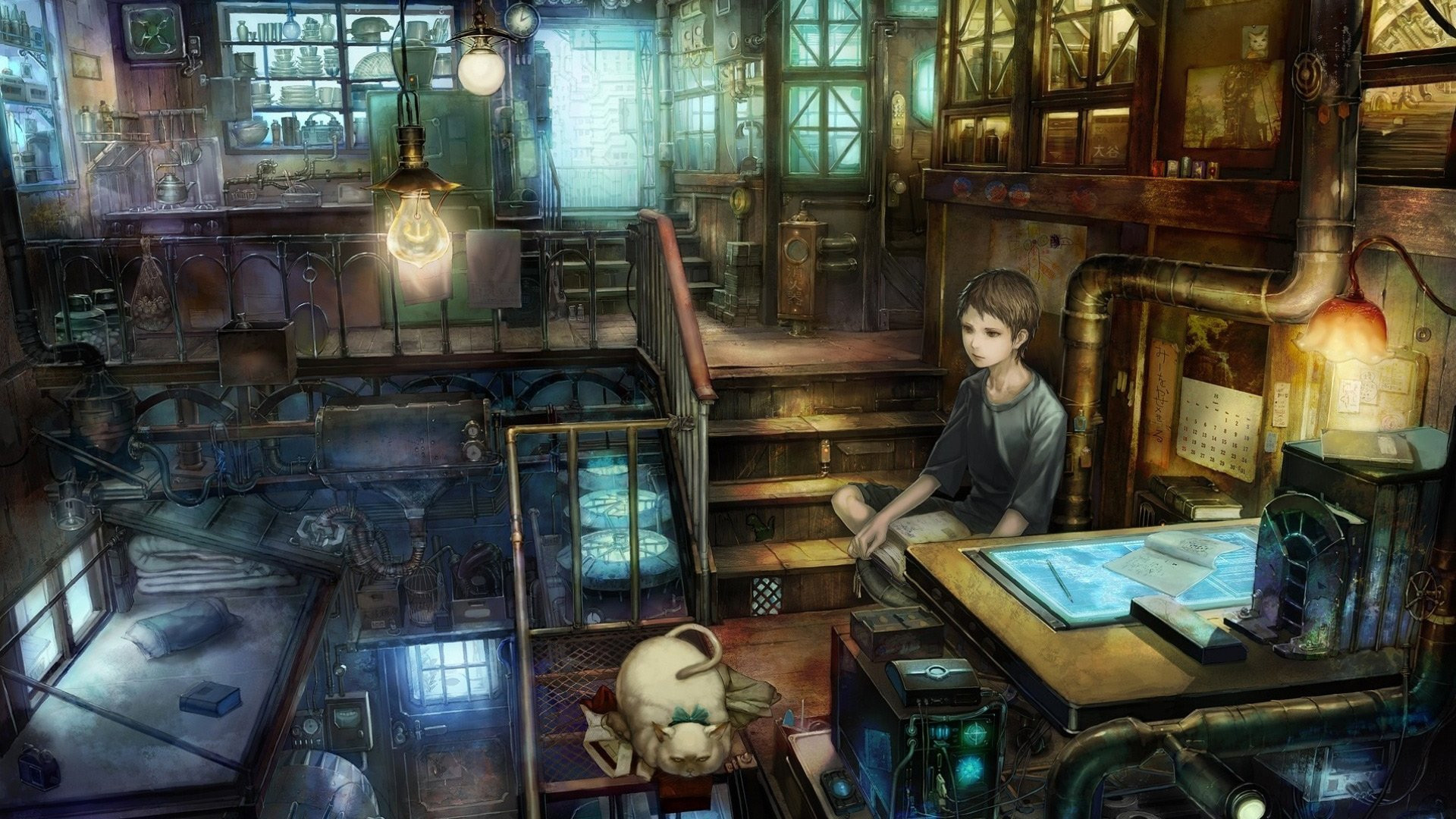 Anime Room Desktop Wallpaper 106421