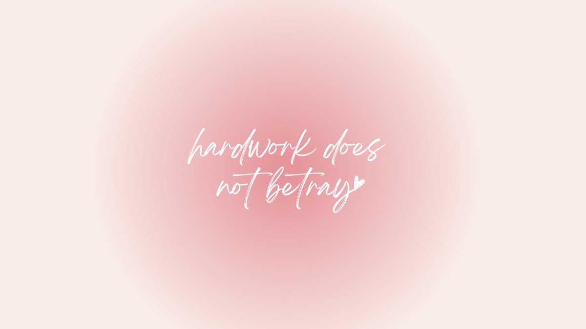 zia彡 - ꒰ motivational desktop wallpaper (pink ver.)