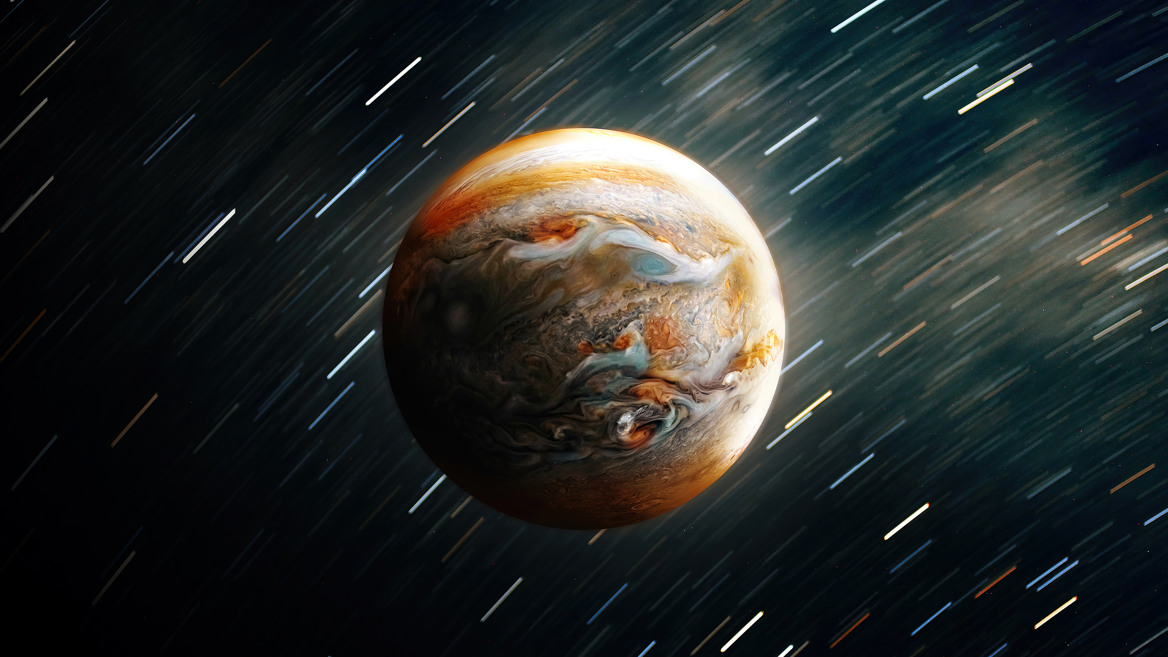 Planet Jupiter Wallpaper 4K PC Desktop f