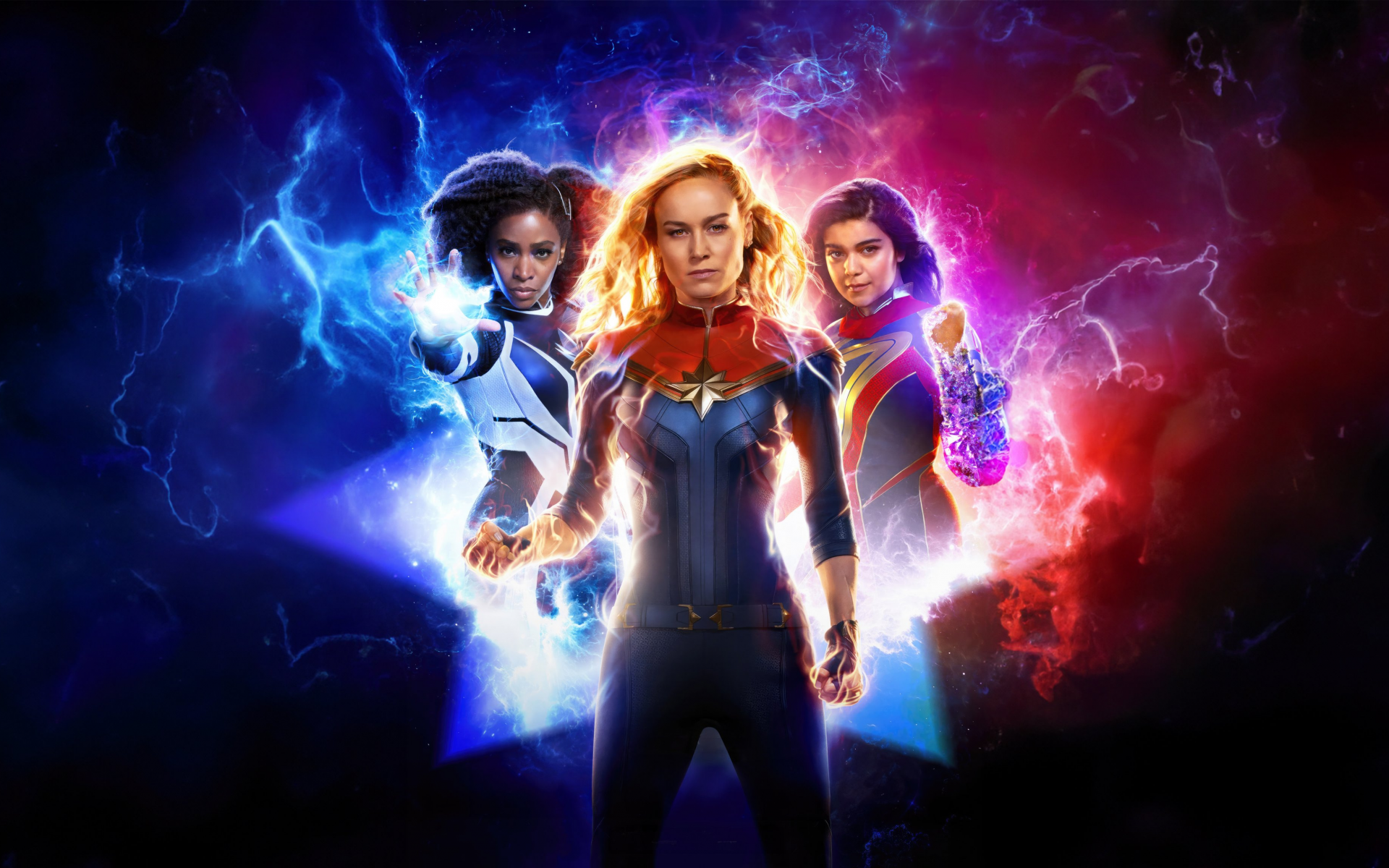 The Marvels Wallpaper 4K, Superheroes, Captain Marvel