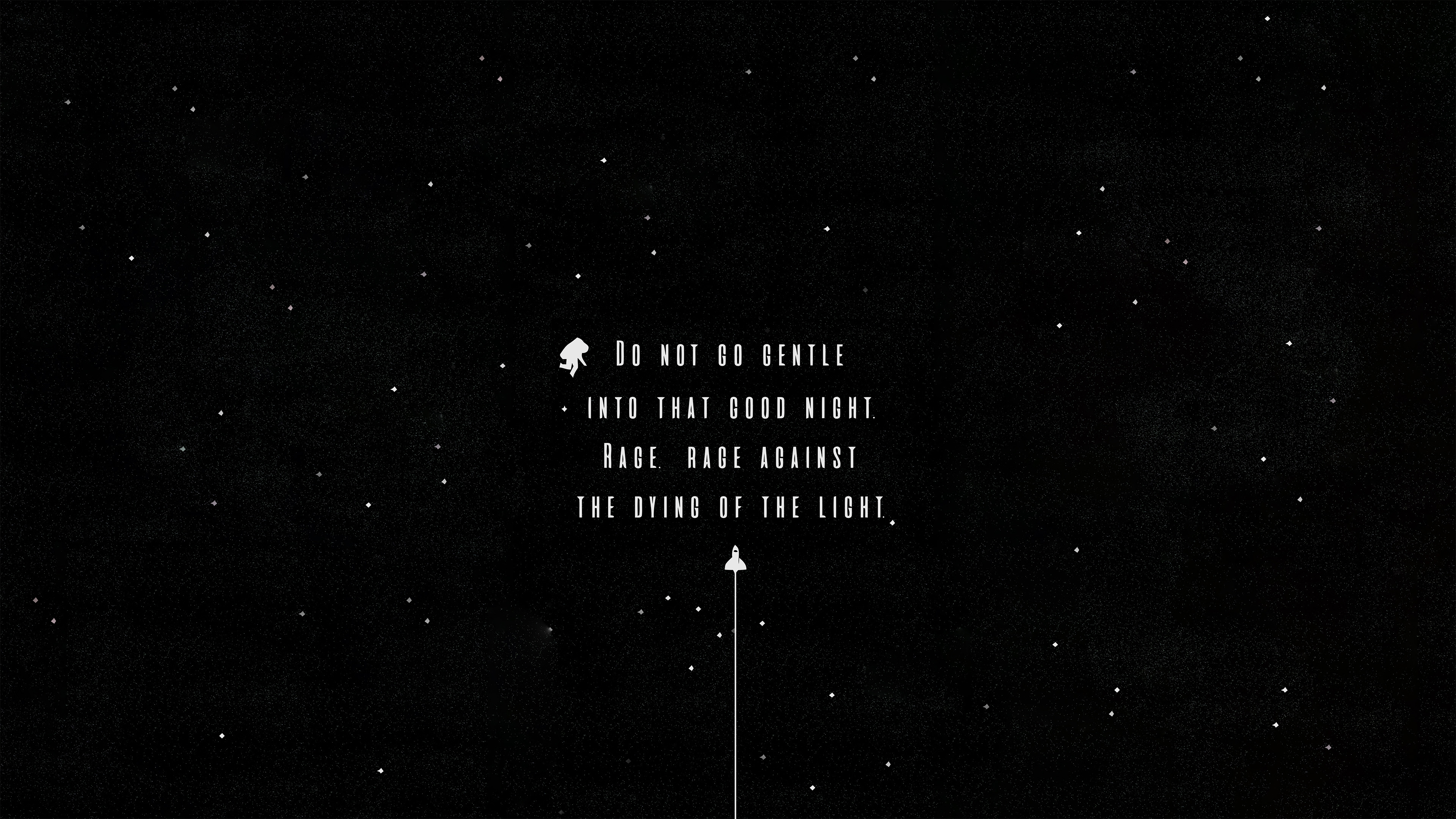 Download Interstellar Misc Quote 4k Ultra HD Wallpaper