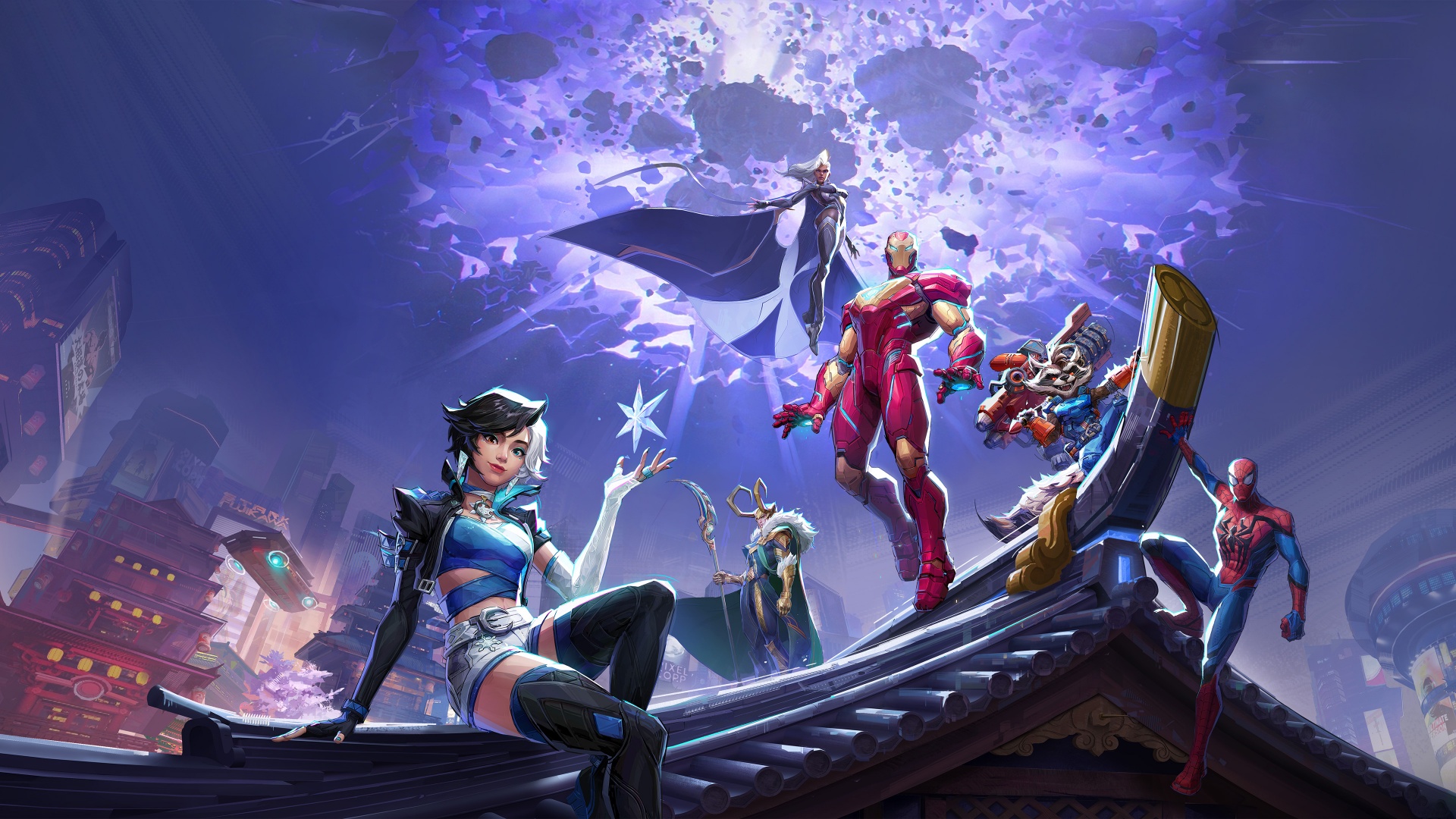 Luna Snow Wallpaper 4K, Marvel Rivals, Superheroes