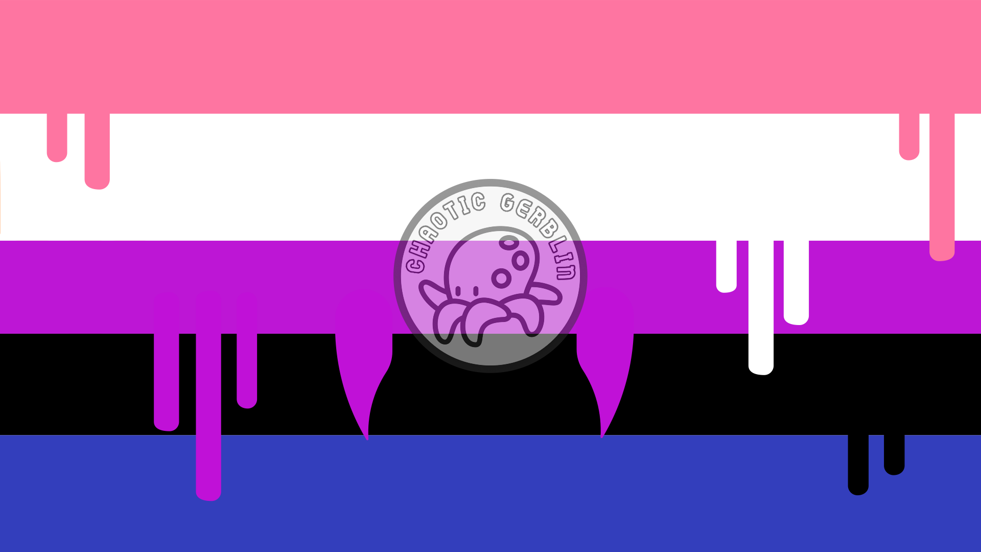 Halloween Genderfluid Pride Wallpaper Gerblin's Ko Fi Shop