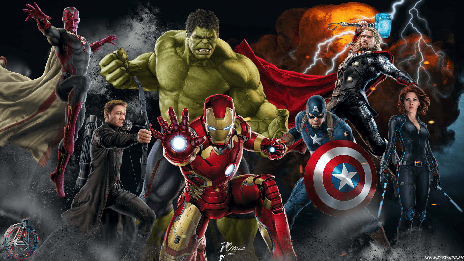 Avengers Desktop Wallpaper, HD Avengers Desktop Background on WallpaperBat