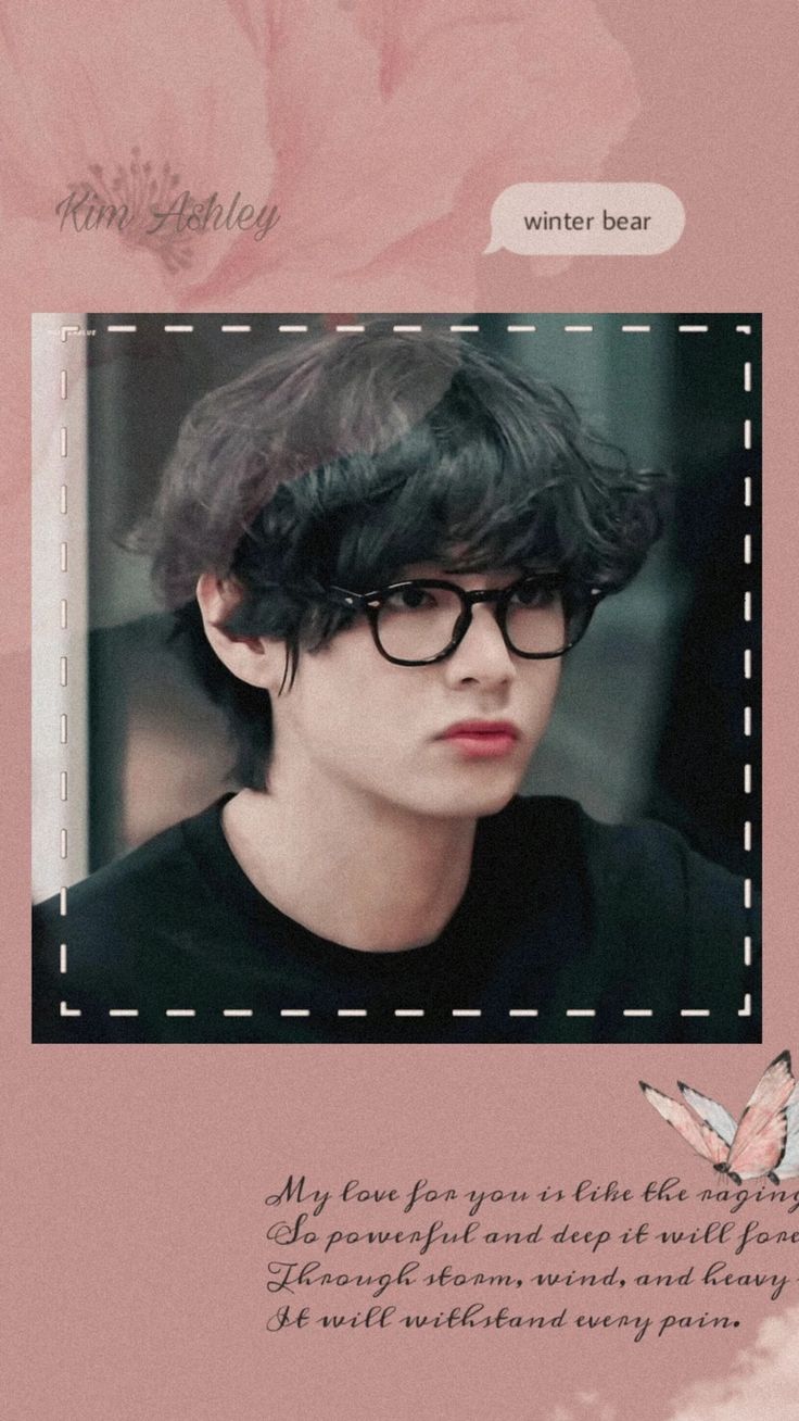 BTS KIM TAEHYUNG AESTHETIC HD WALLPAPER BTS V