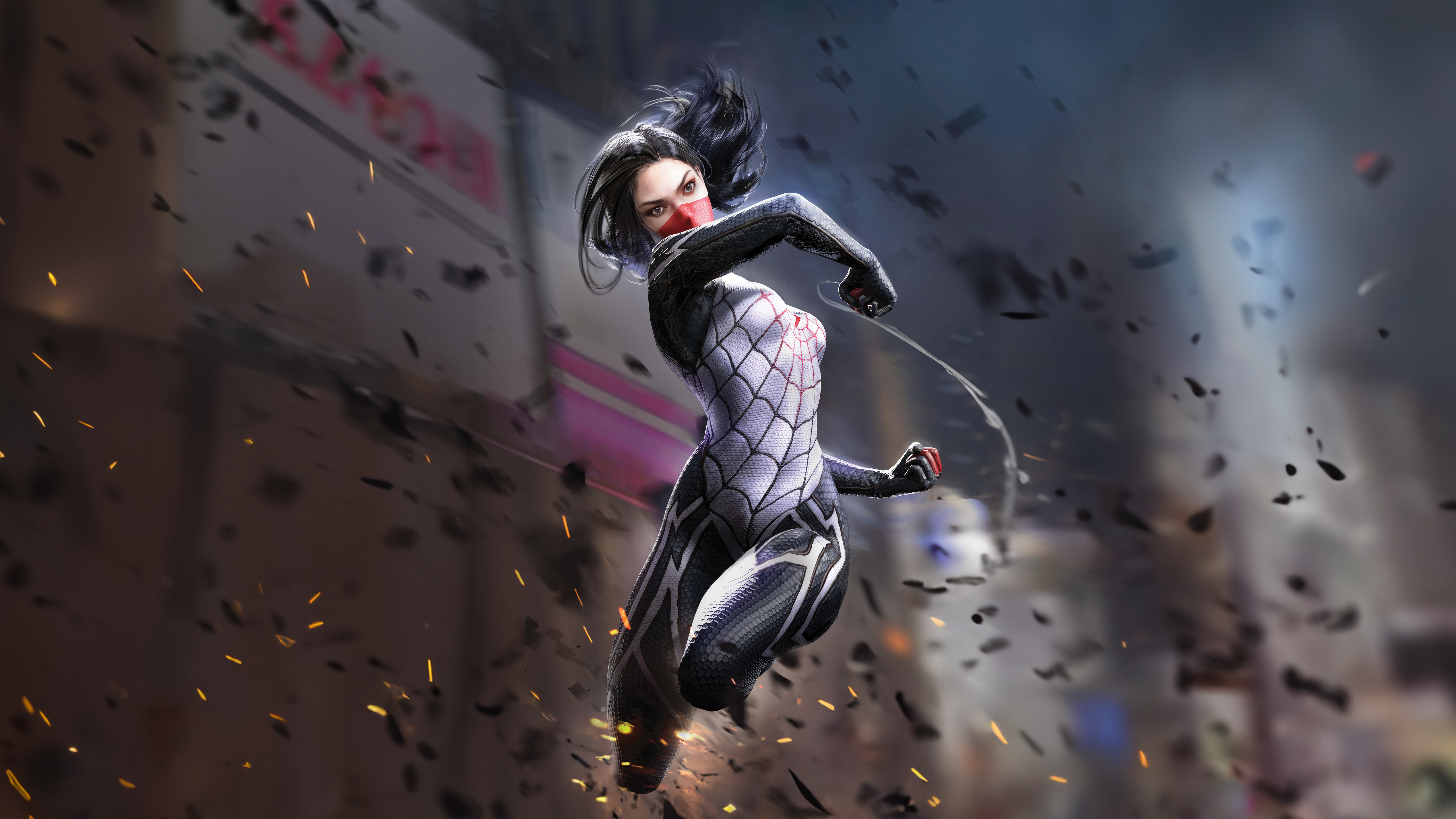 Marvel Silk Takes Center Stage Wallpaper, HD Superheroes Wallpaper, 4k Wallpaper, Image, Background, Photos and Picture
