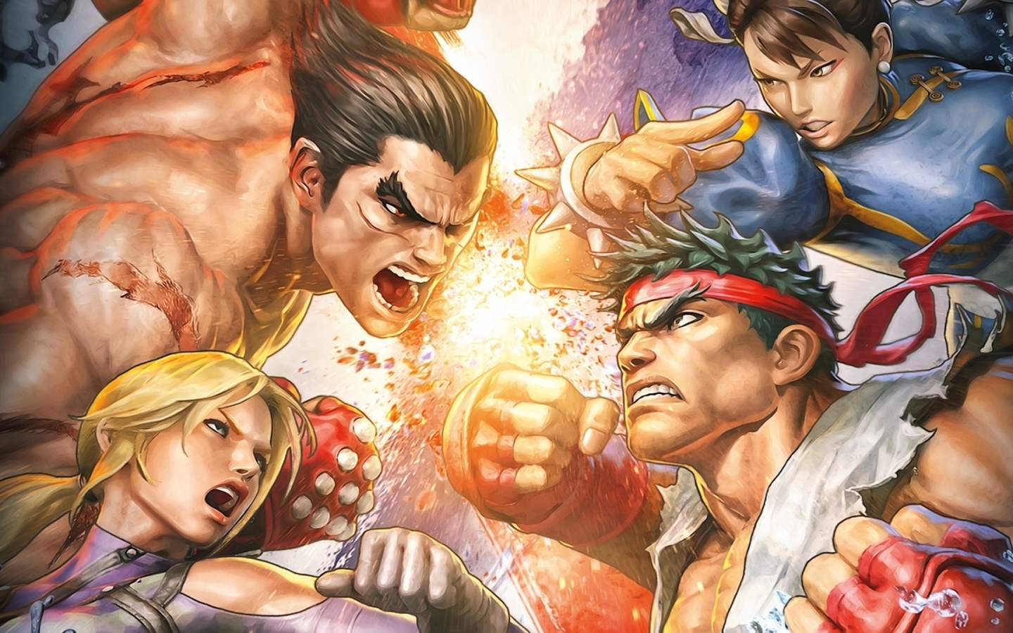 Street Fighter game Desktop wallpaper 1440x900