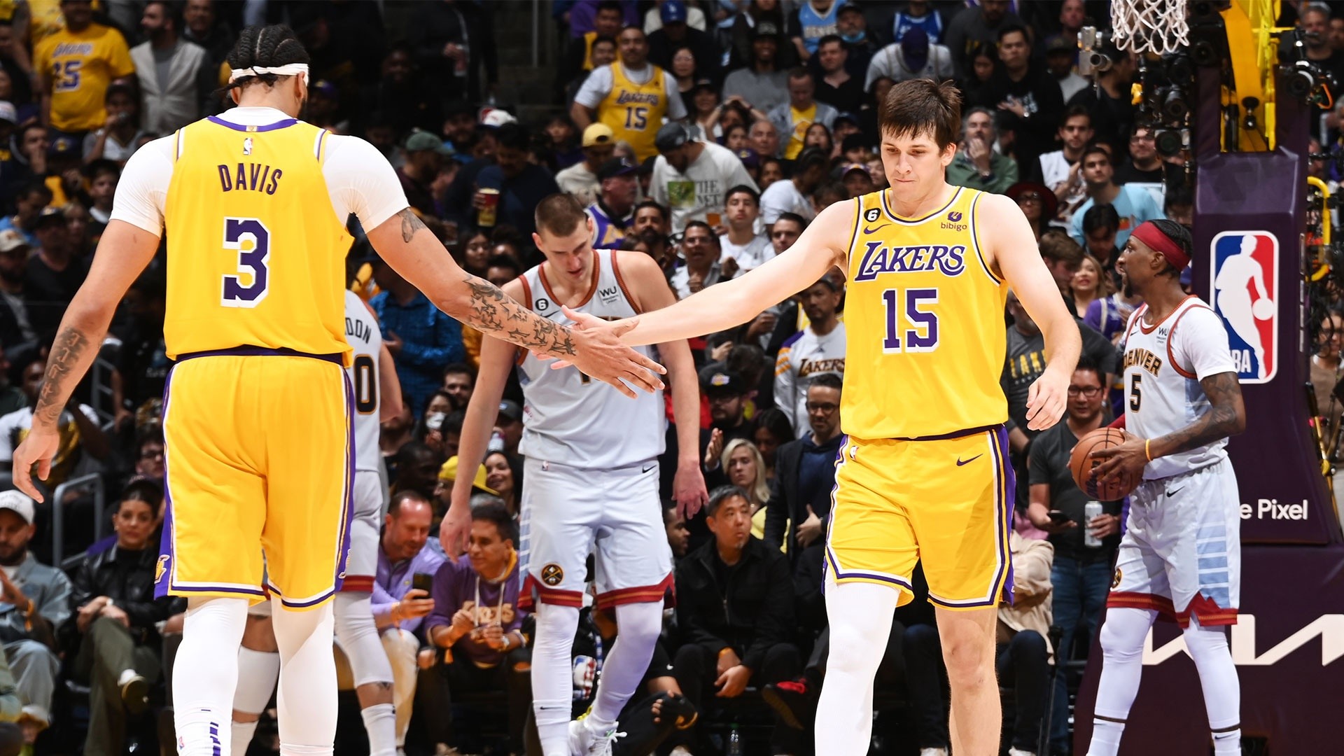 Austin Reaves: Anthony Davis ‘a staple to what we do'