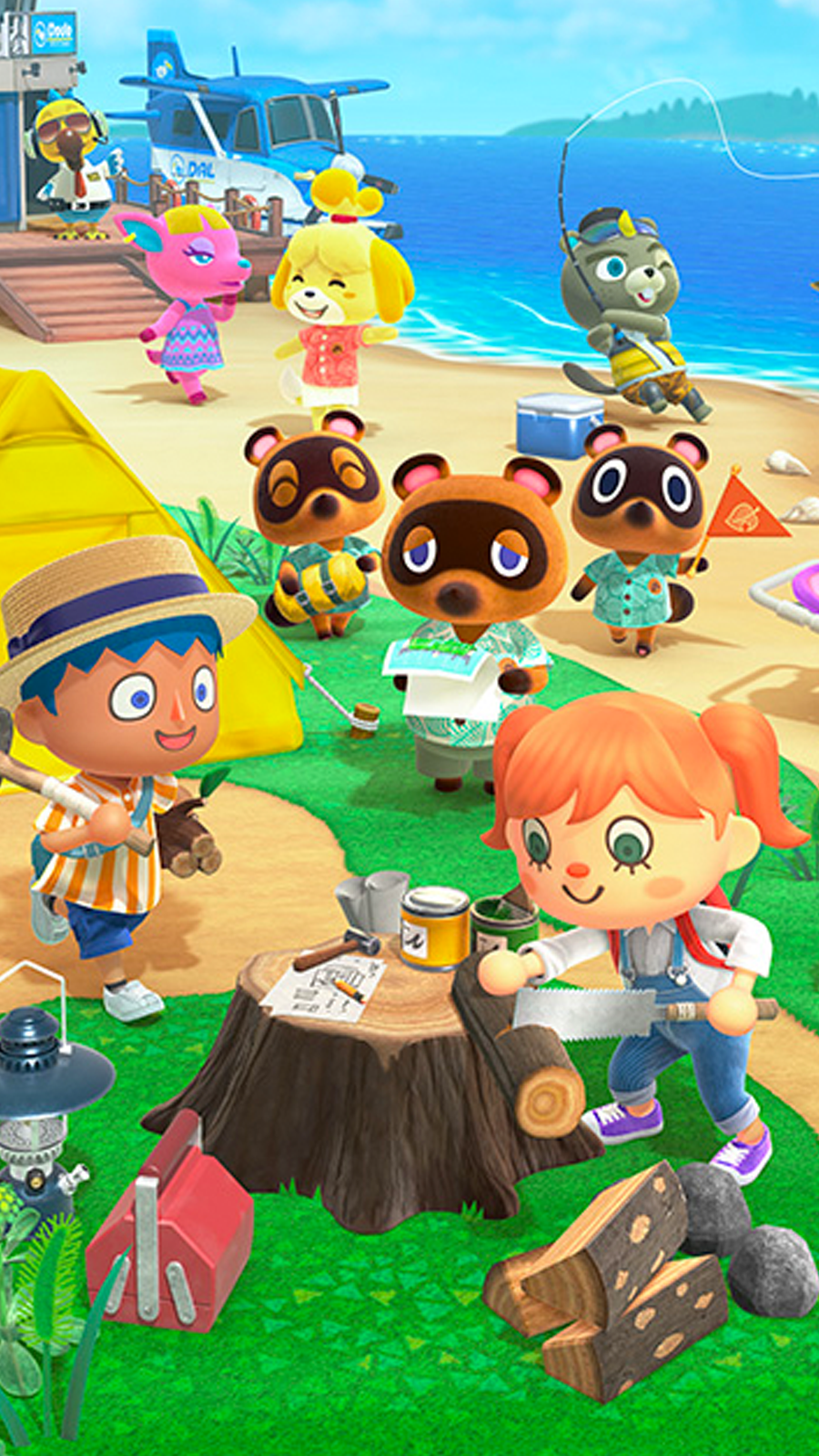 Grab Your New Animal Crossing New Horizons Phone Wallpaper