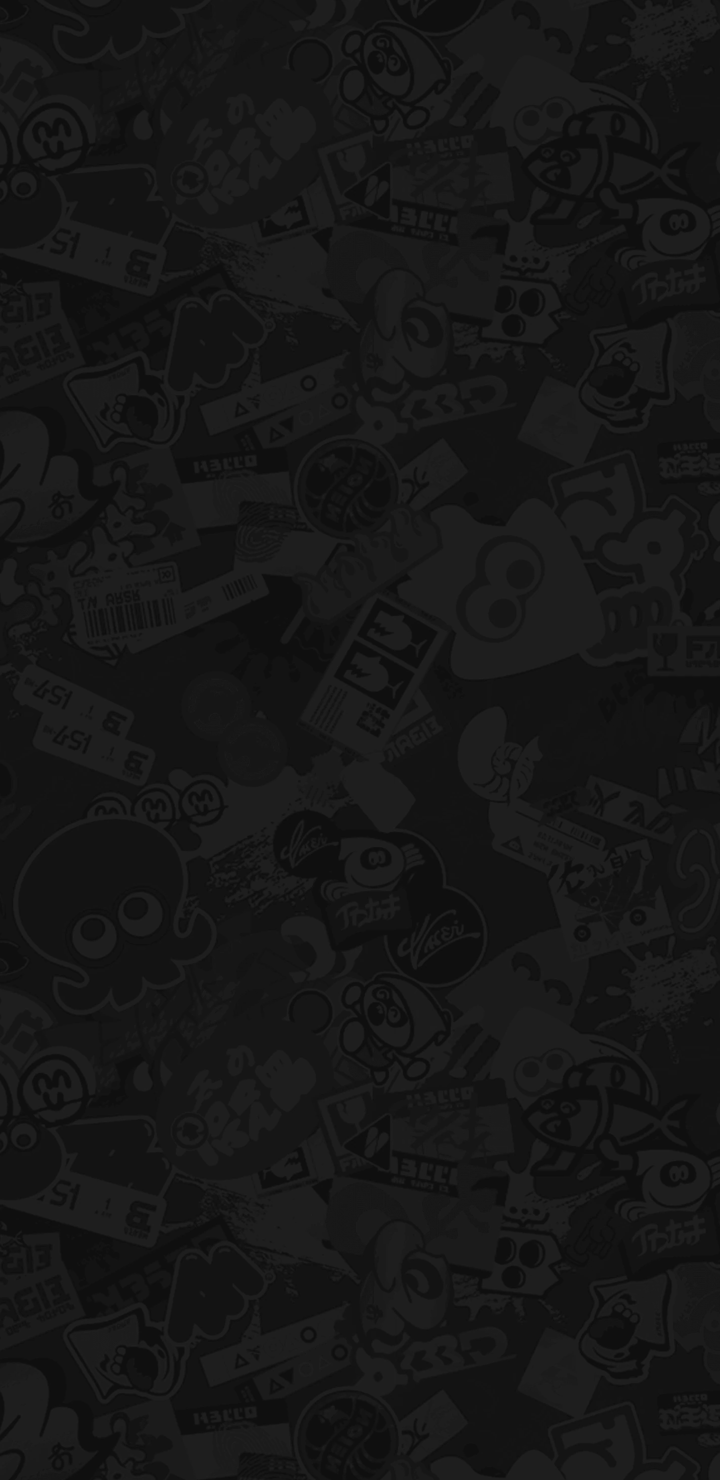 Splatoon 3 Pattern Version 2 Wallpaper with Monocle