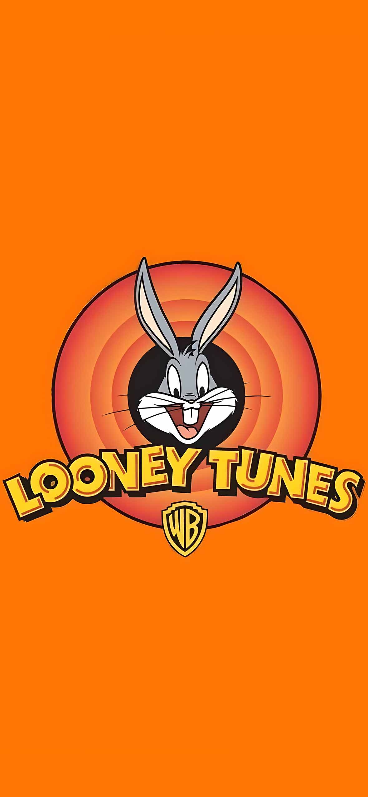 Looney Tunes Bugs Bunny Orange Wallpaper