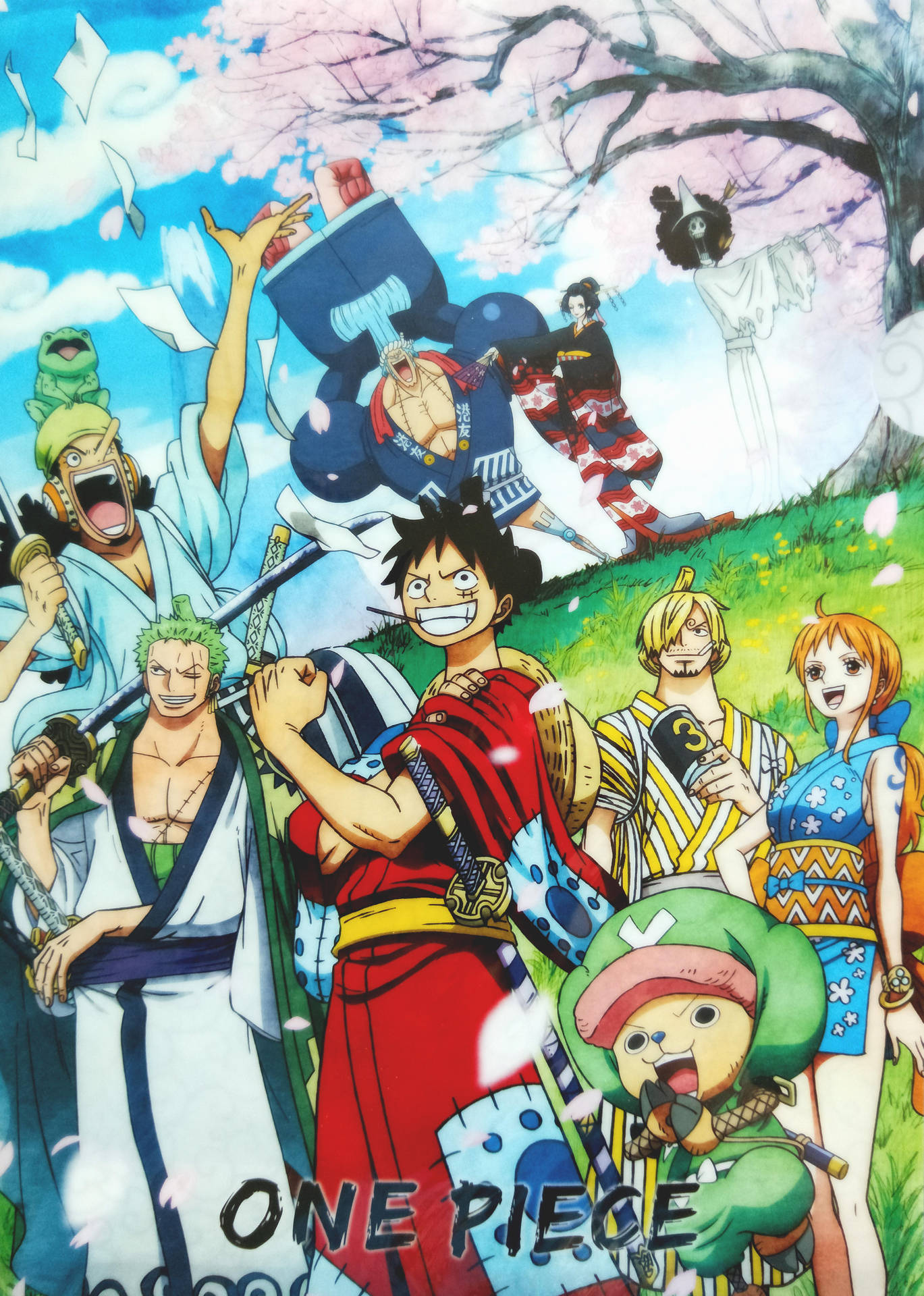 Download One Piece Wano Straw Hats Wallpaper