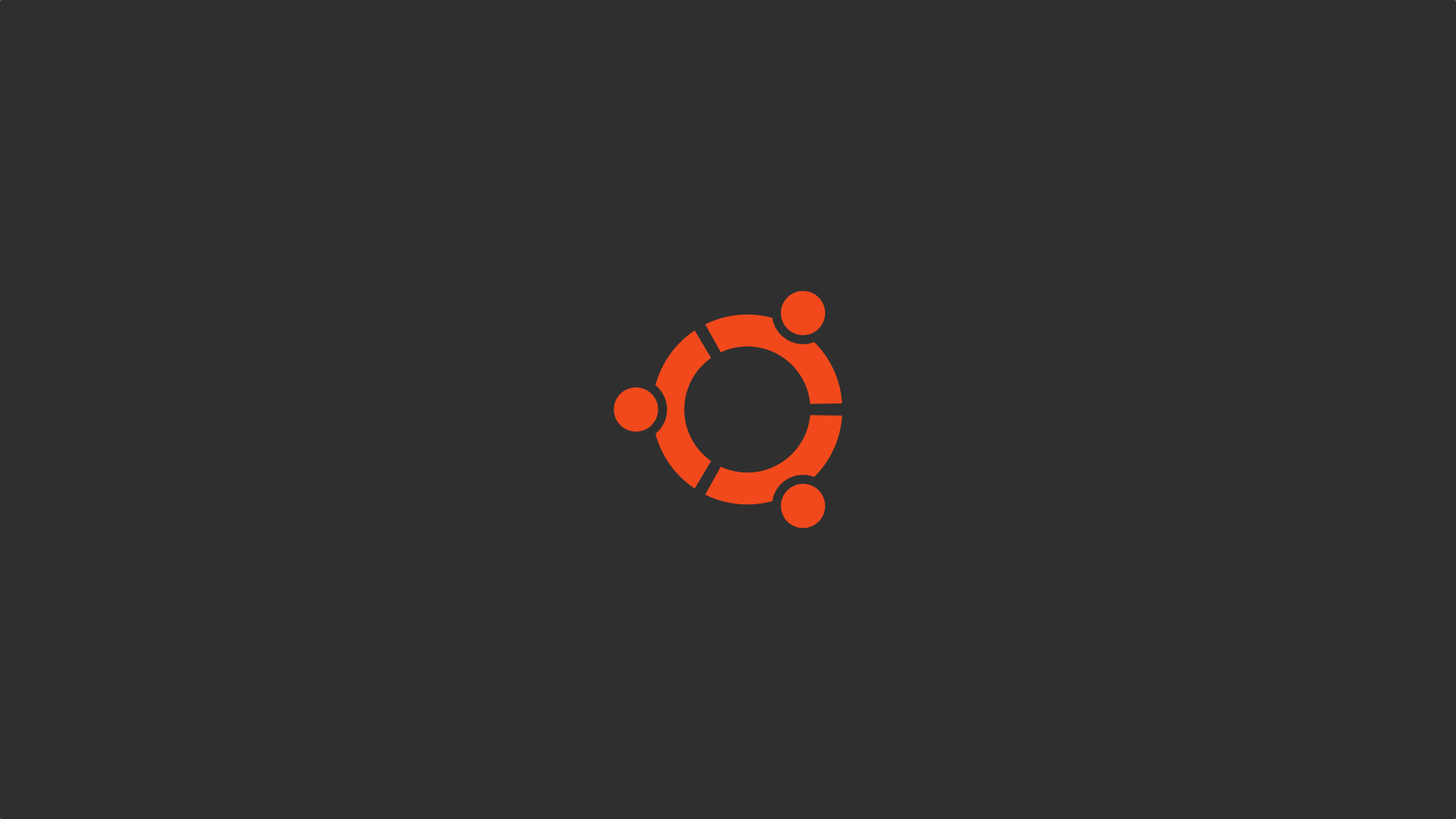 Ubuntu Wallpaper and dark