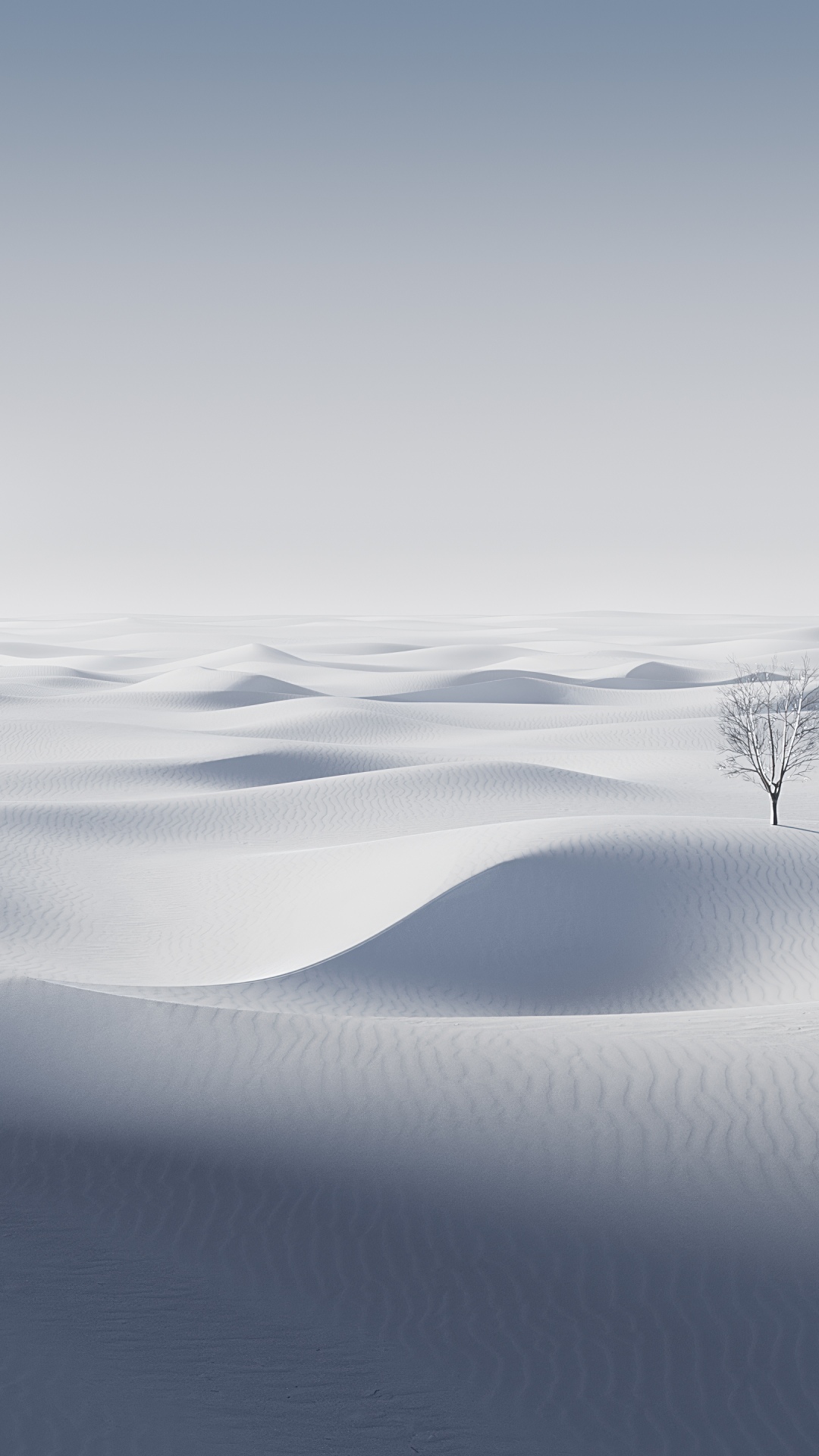 Desert Wallpaper 4K, White aesthetic, Sand Dunes