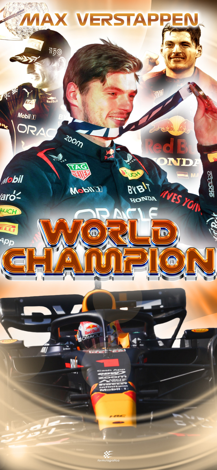 FormulaGrafica Verstappen 2023 Formula 1 World Champion